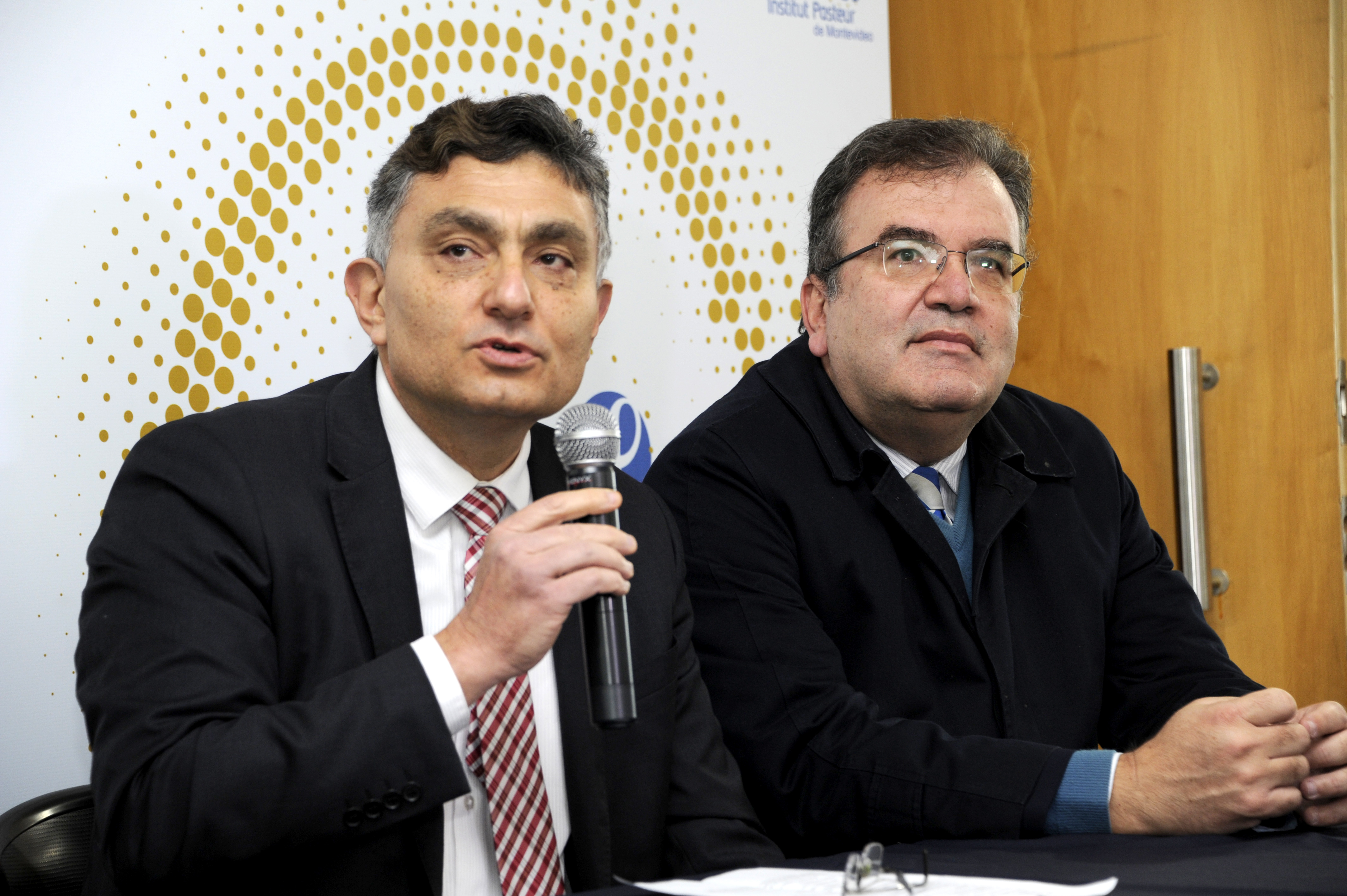Director de OPP, Isaac Alfie, visitó instalaciones de Instituto Pasteur