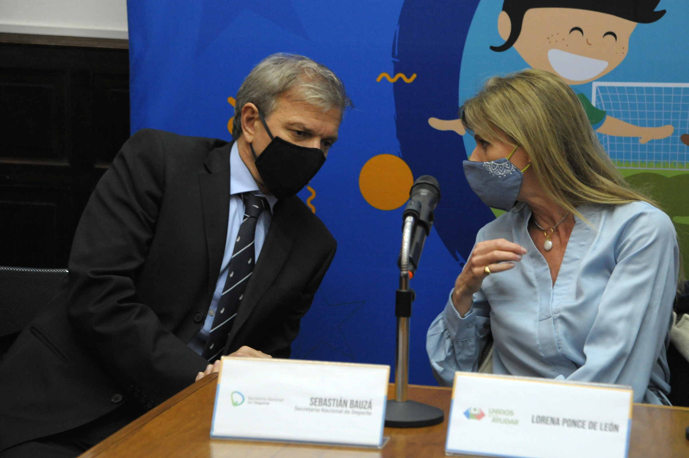 Sebastián Bauzá y Lorena Ponce de León