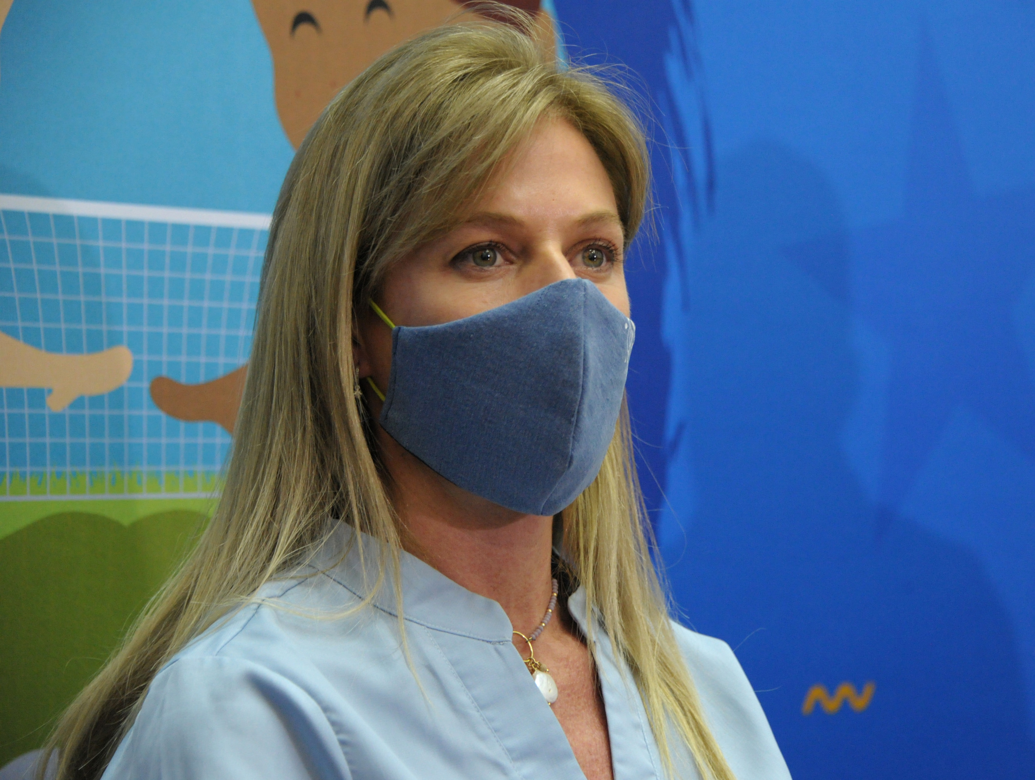 Titular del movimiento Unidos para Ayudar, Lorena Ponce de León