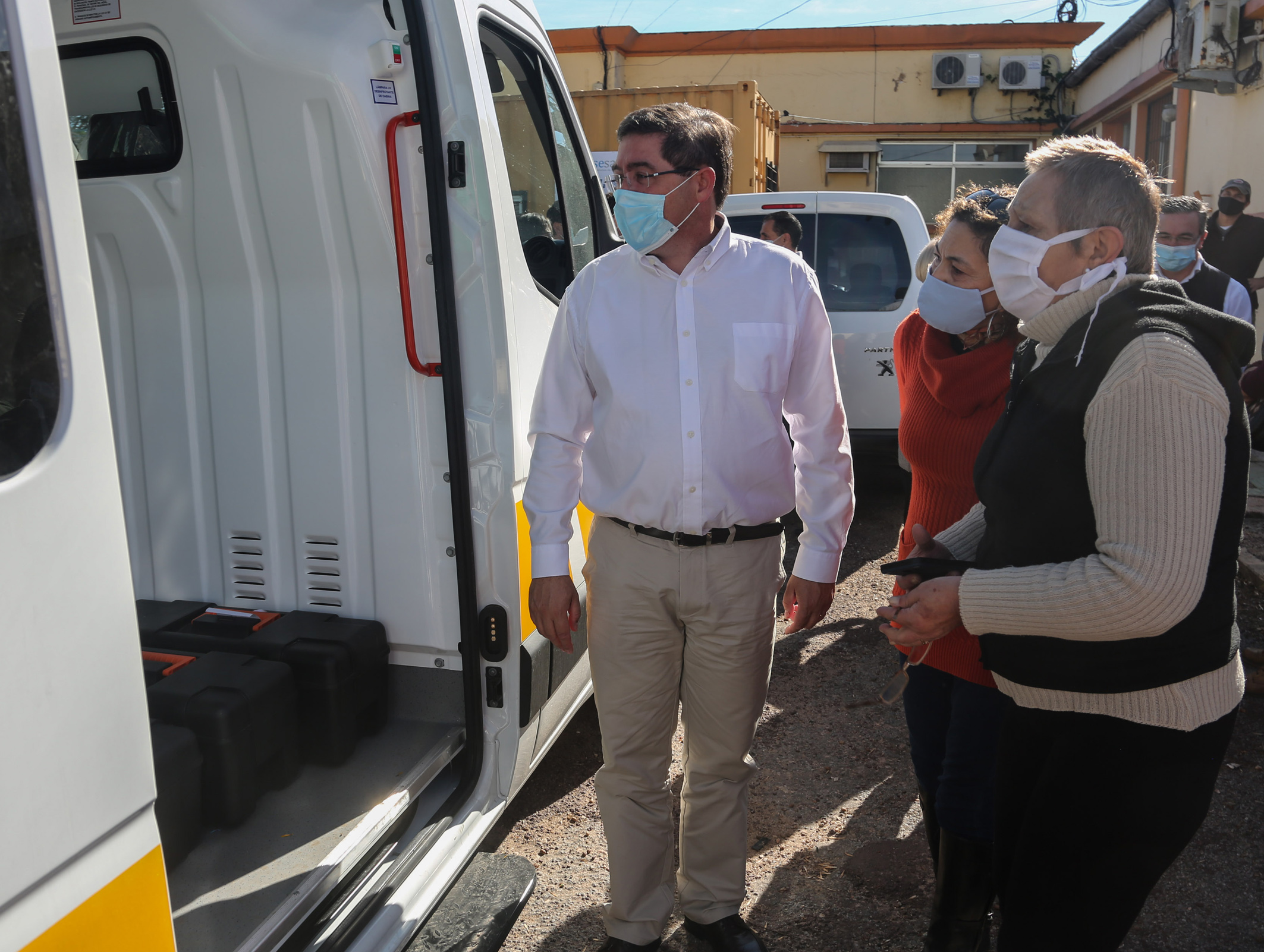 Autoridades de ASSE realizaron entrega de ambulancias especializadas destinadas a centros auxiliares de Castillos y Chuy
