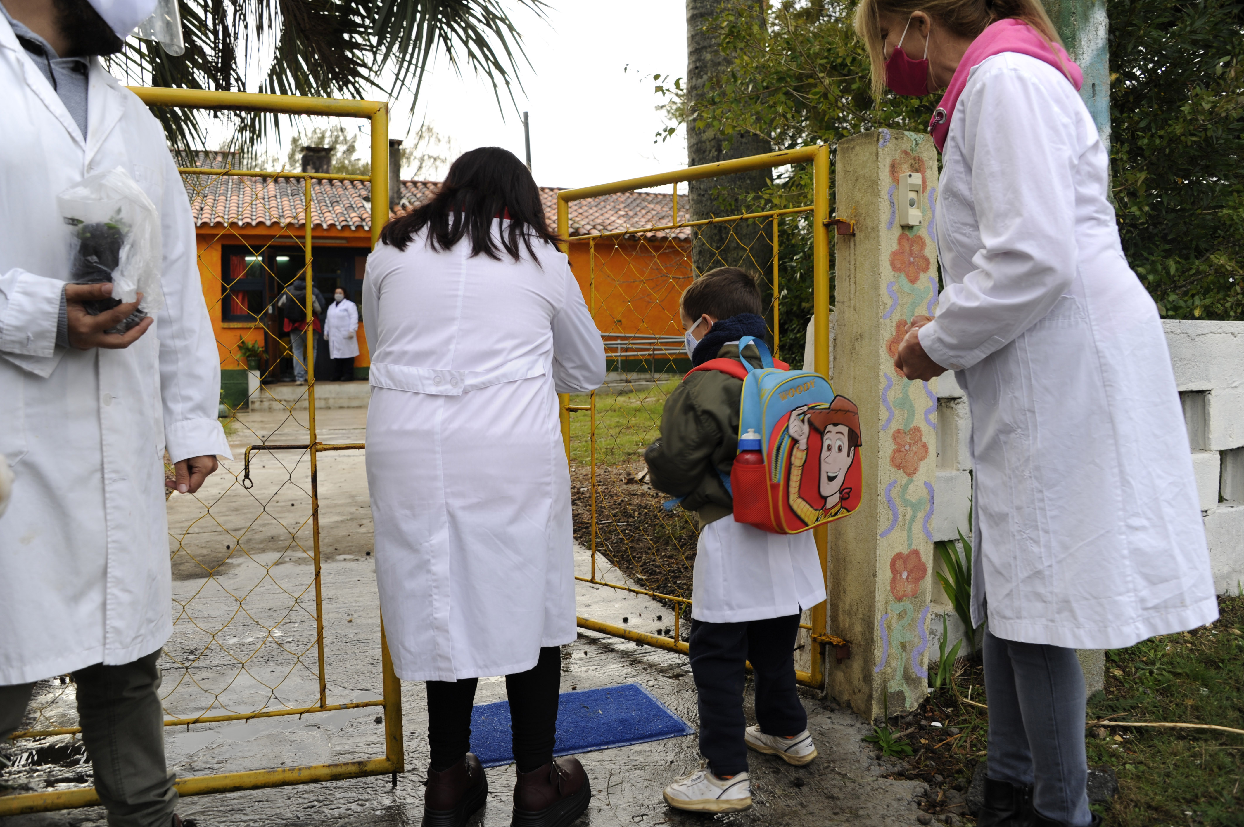 Presidente del Consejo Directivo Central de ANEP, Robert Silva, visitó centros educativos de Canelones y Maldonado