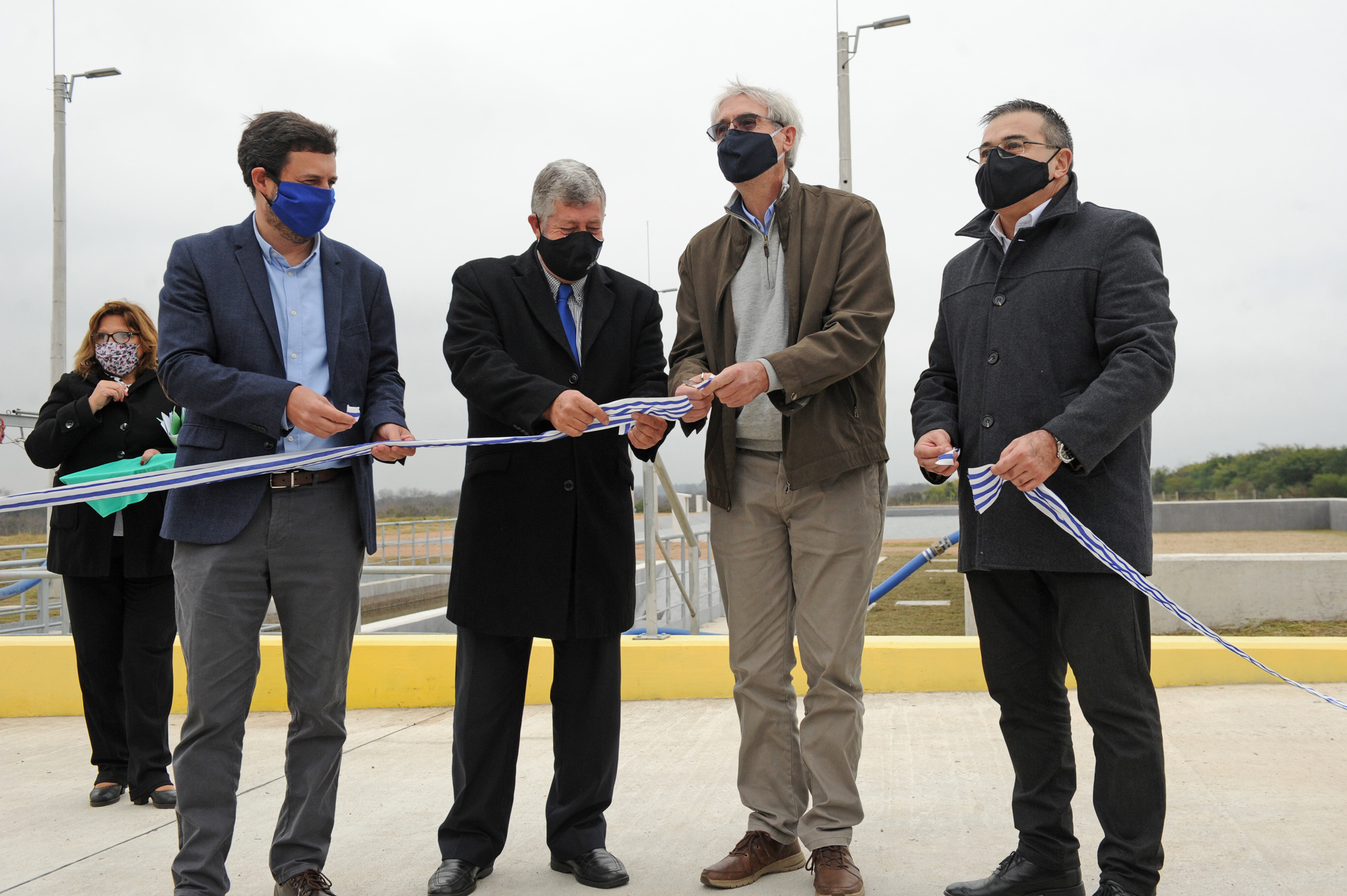 Inauguración de planta de tratamiento de líquidos barométricos en Colonia