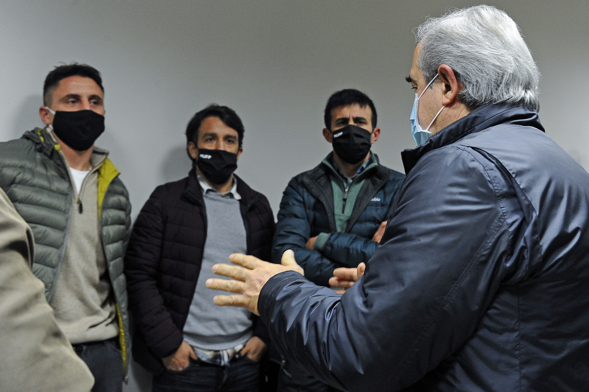 Acto de lanzamiento de la campaña “Juntos ayudemos a abrigar”, organizada por el Ministerio del Interior
