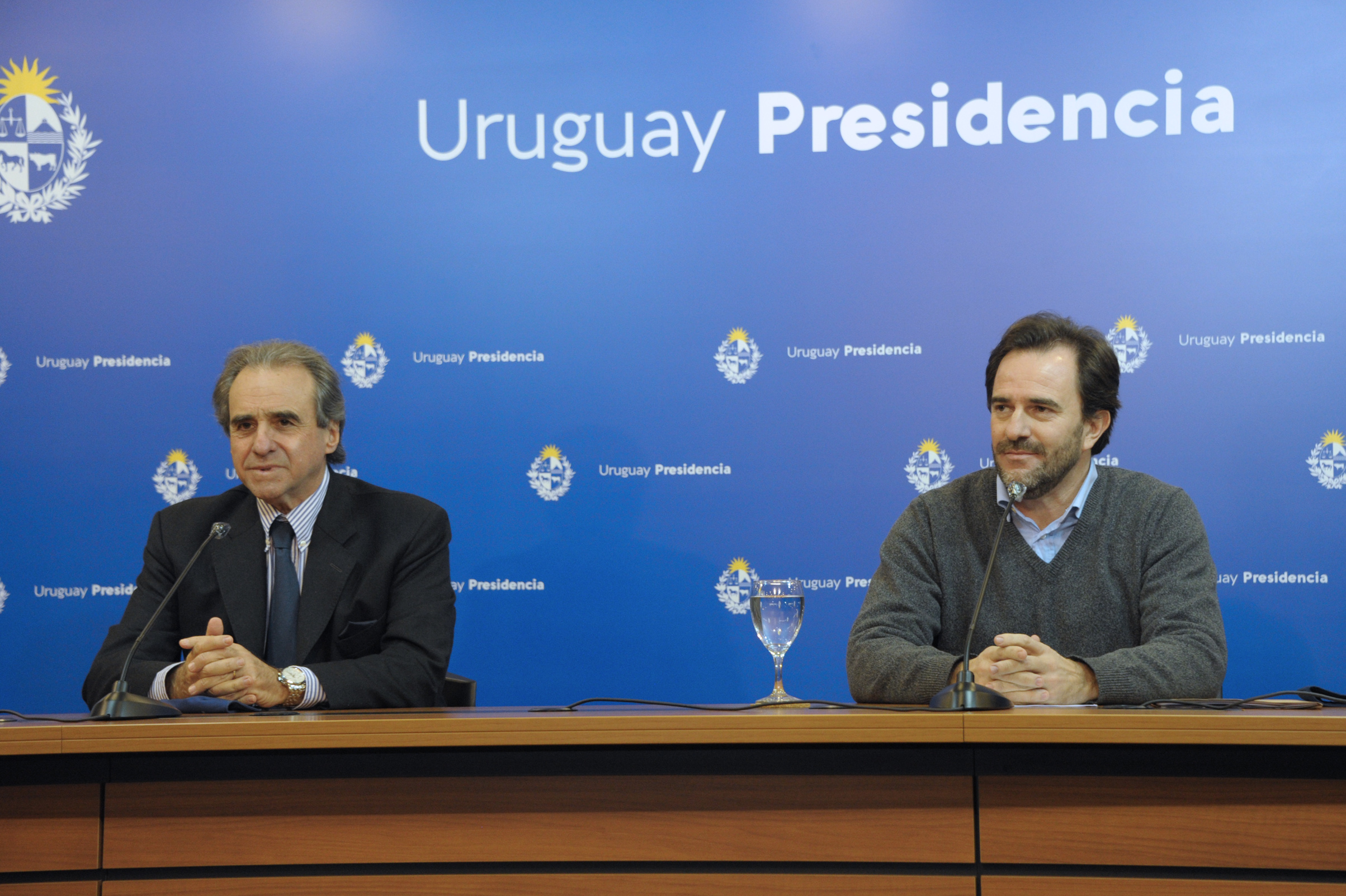 Subsecretario de Turismo, Remo Monzeglio, y ministro de la cartera, Germán Cardoso