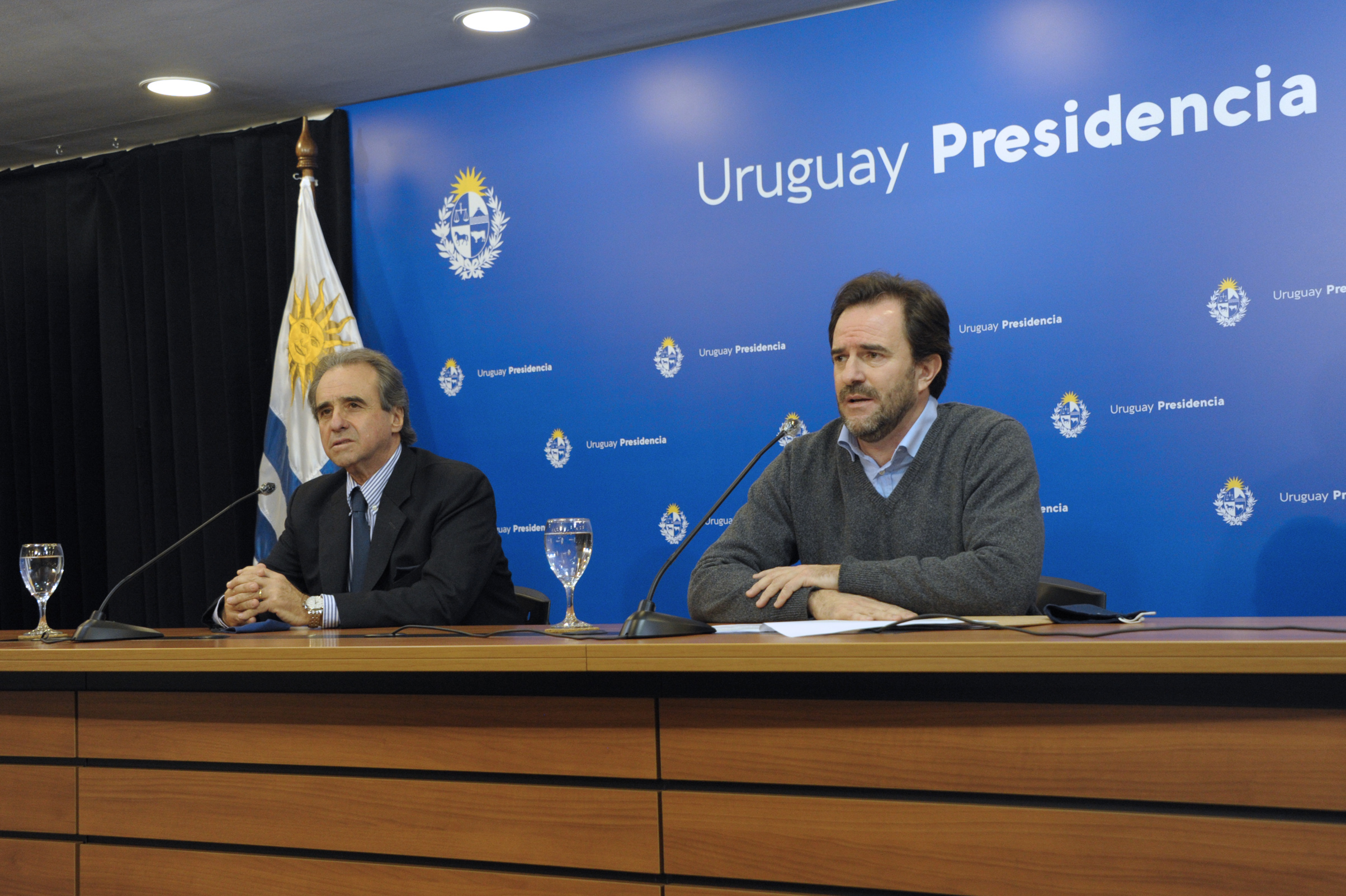 Subsecretario de Turismo, Remo Monzeglio, y ministro de la cartera, Germán Cardoso