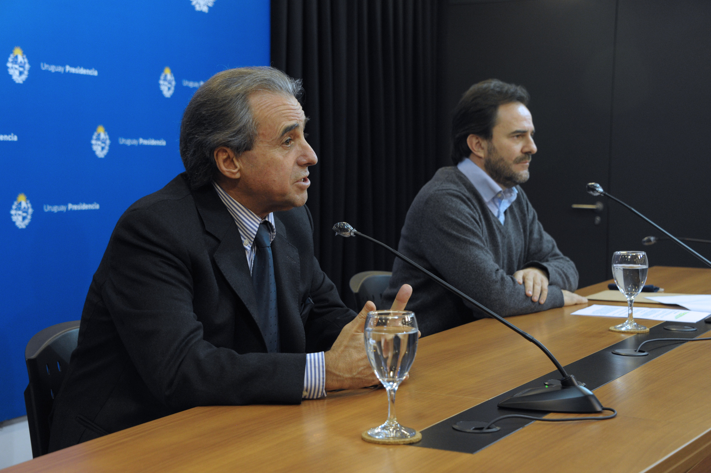 Subsecretario de Turismo, Remo Monzeglio, y ministro de la cartera, Germán Cardoso