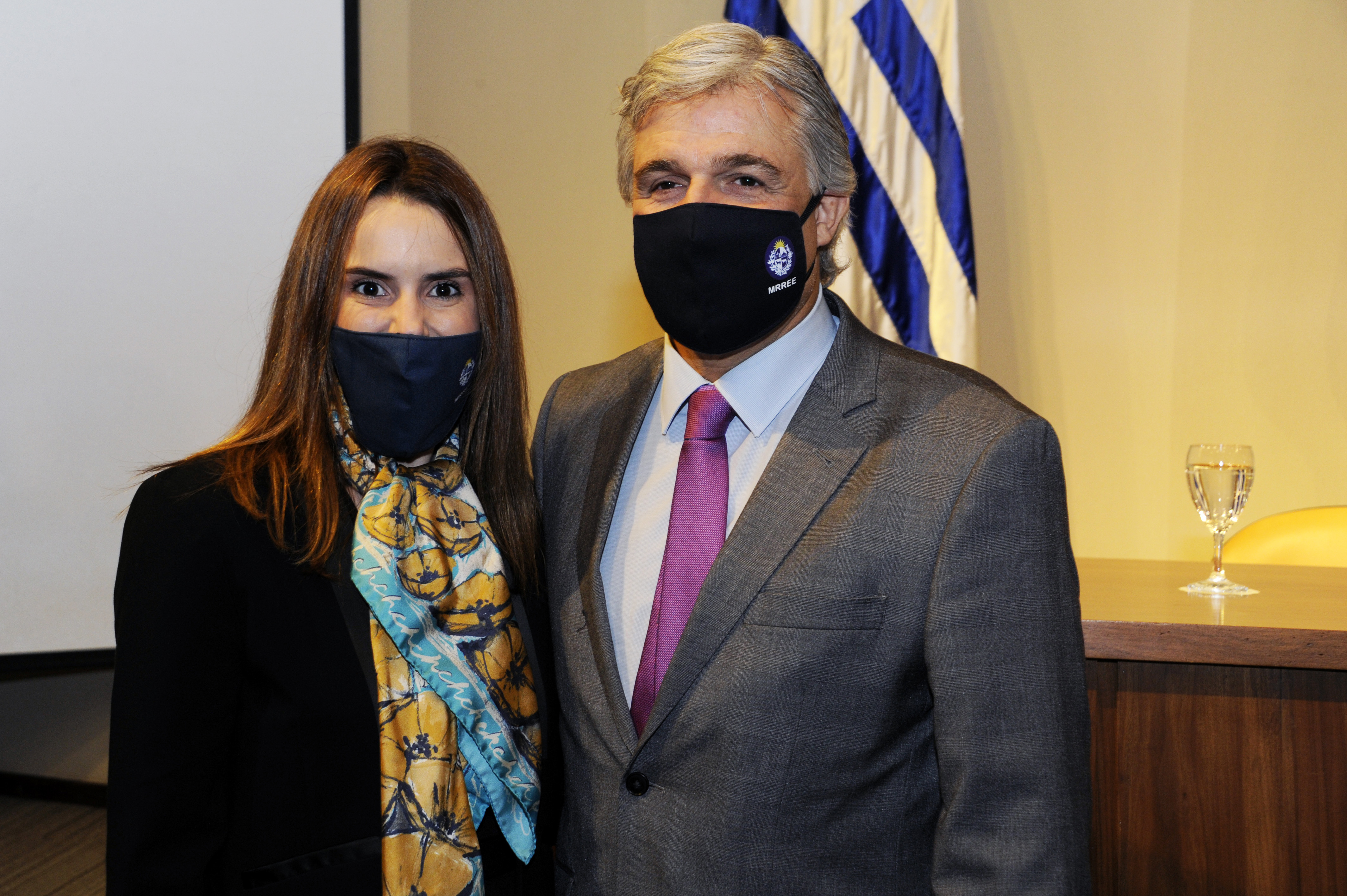 Carolina Ache y Francisco Bustillo
