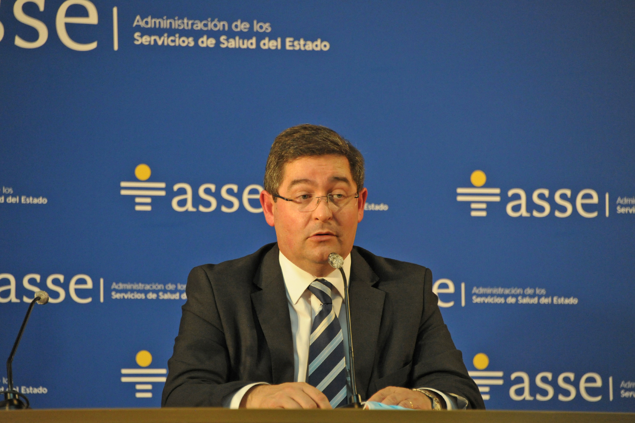 Acto de recepción de donaciones de equipamientos e insumos médicos destinados a ASSE