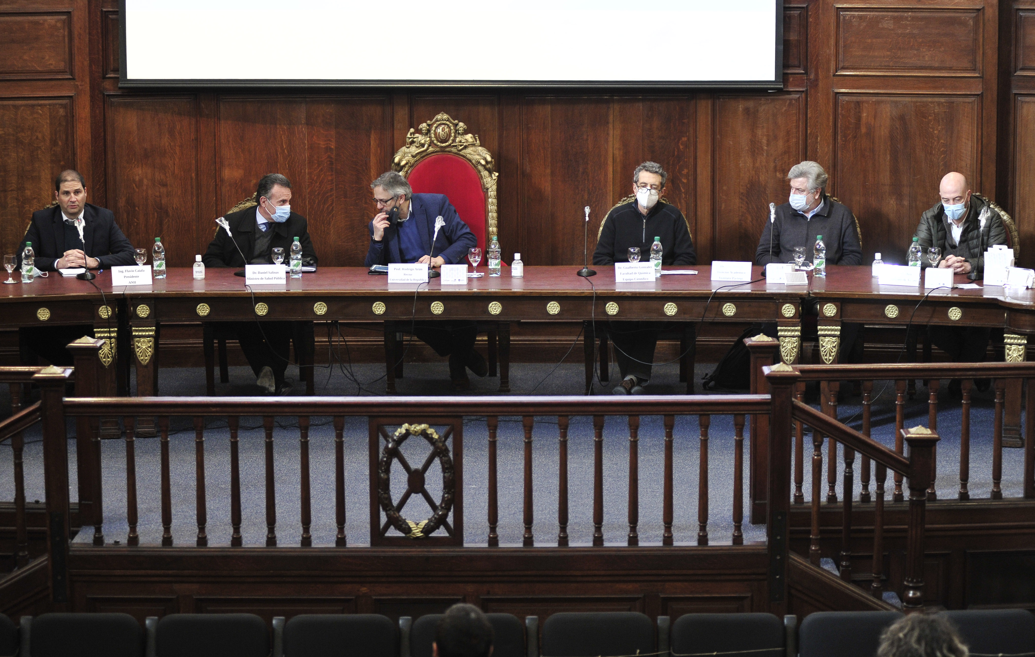 Autoridades de Salud Pública, Udelar e Instituto Pasteur presentaron tests serológicos desarrollados en Uruguay para el control de COVID-19