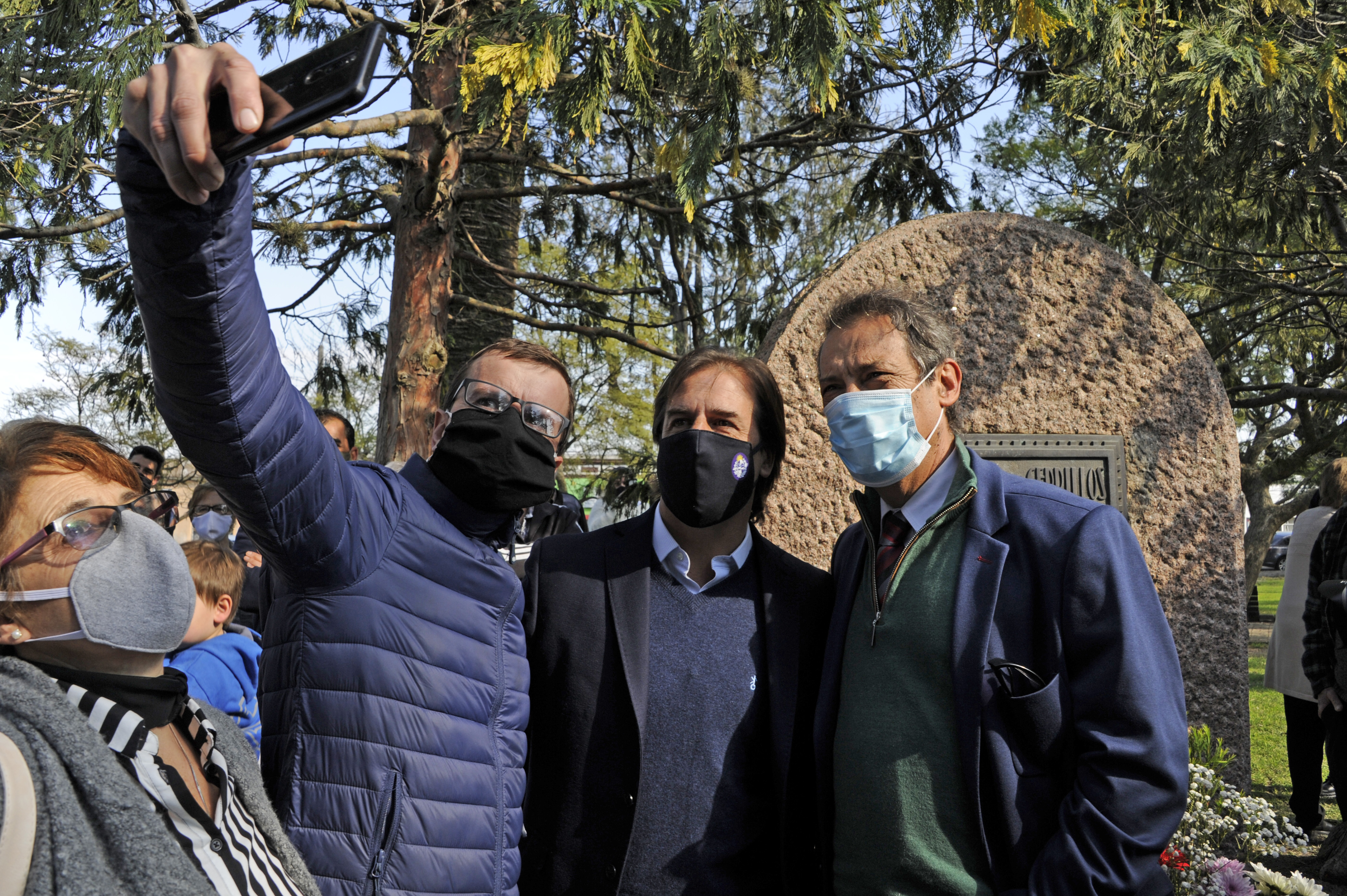 Presidente Lacalle Pou en aniversario de la ciudad de Los Cerrillos en Canelones