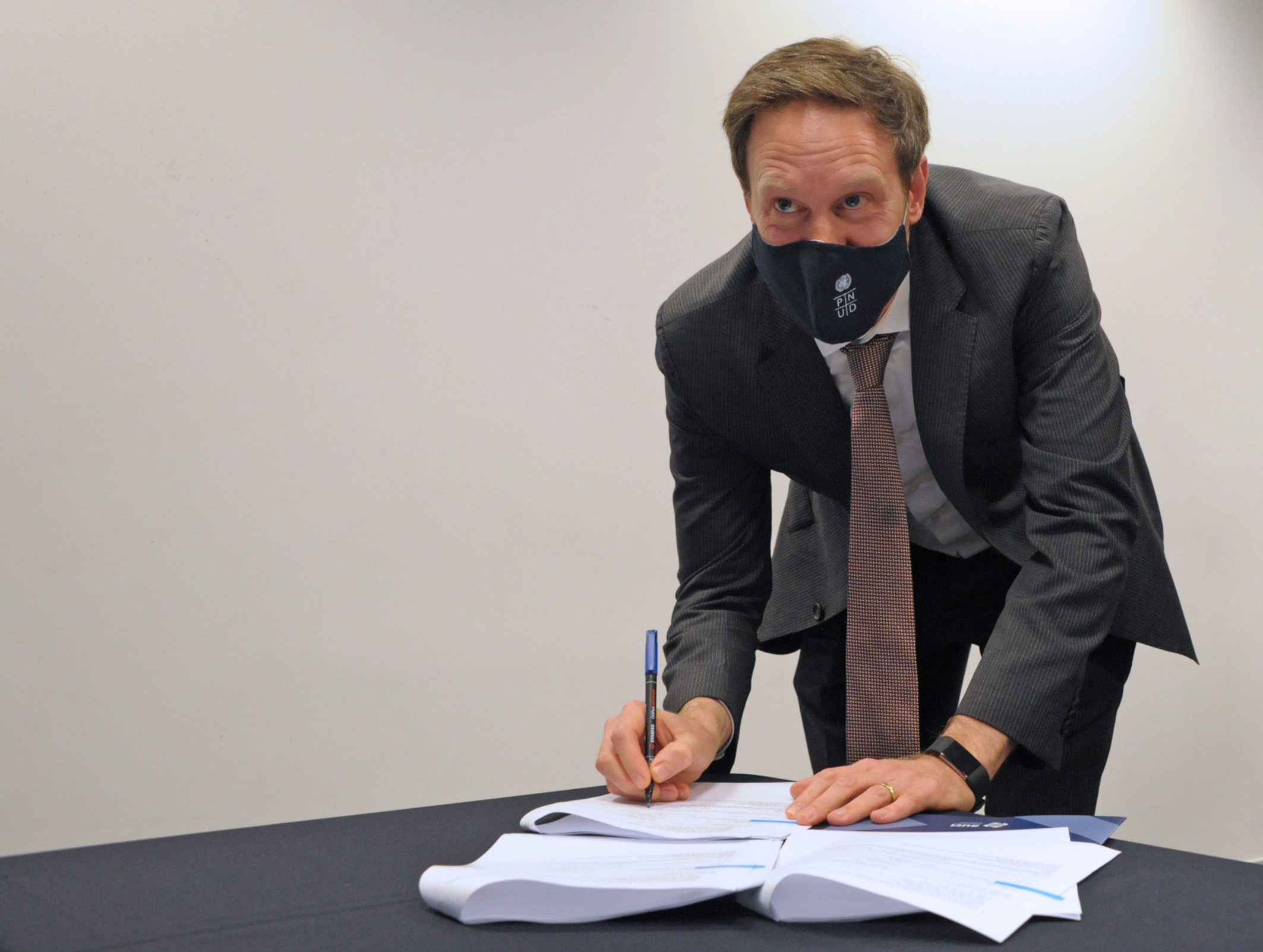 Representante de PNUD, Stefan Liller