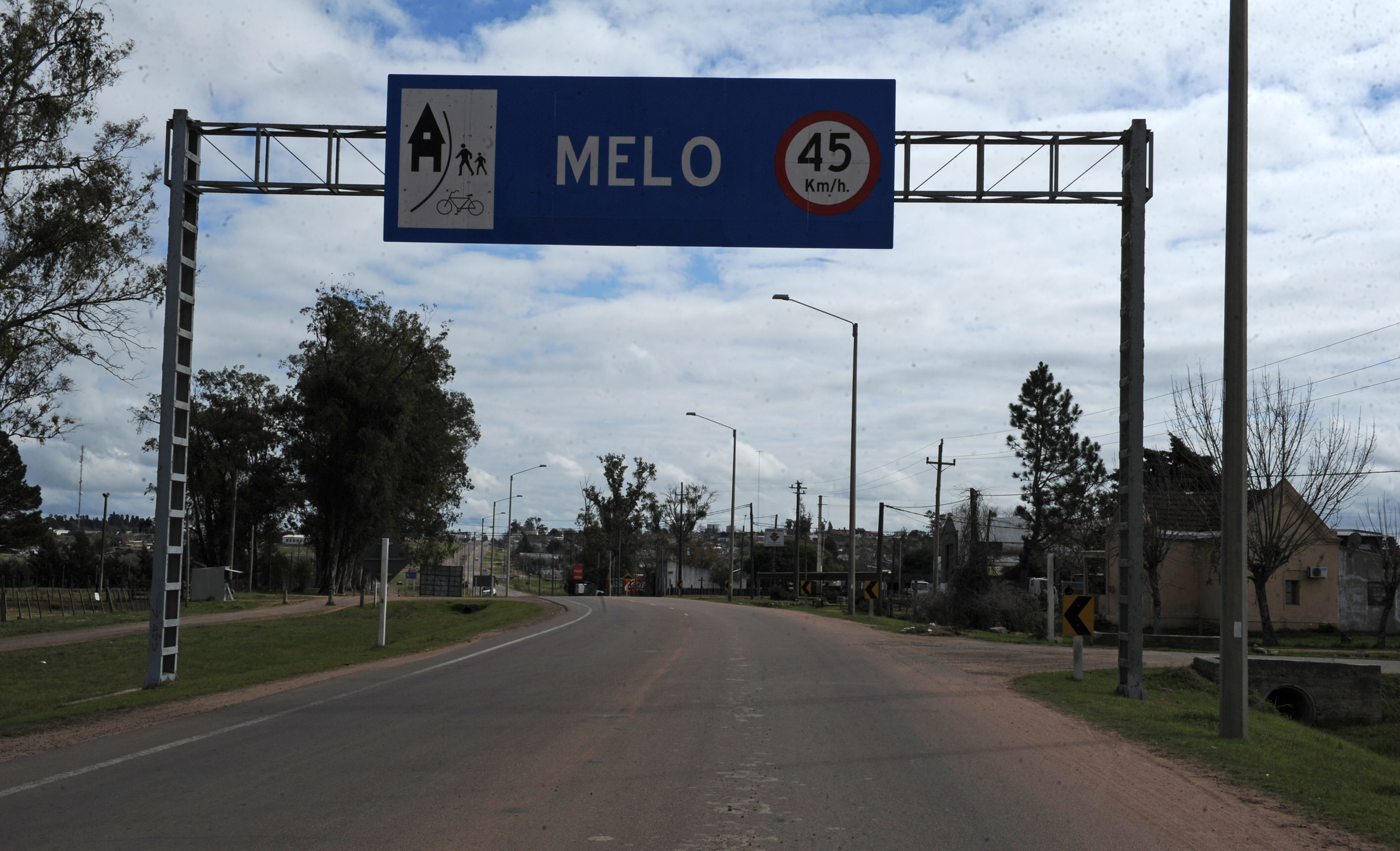 Acceso a Melo, Cerro Largo