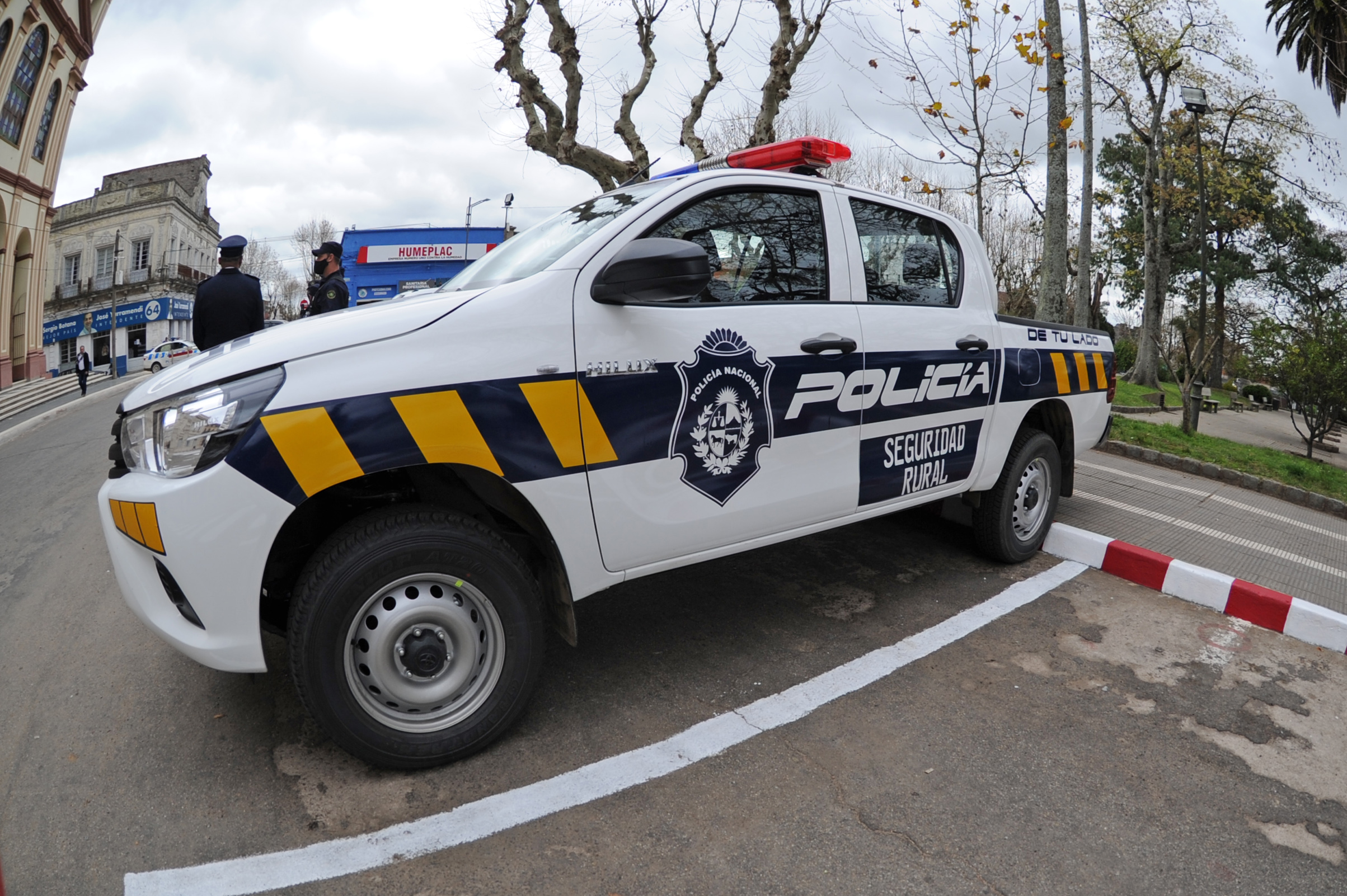 Ministro del Interior, Jorge Larrañaga, encabezó inauguración de subcomisaría en Aceguá, Cerro Largo