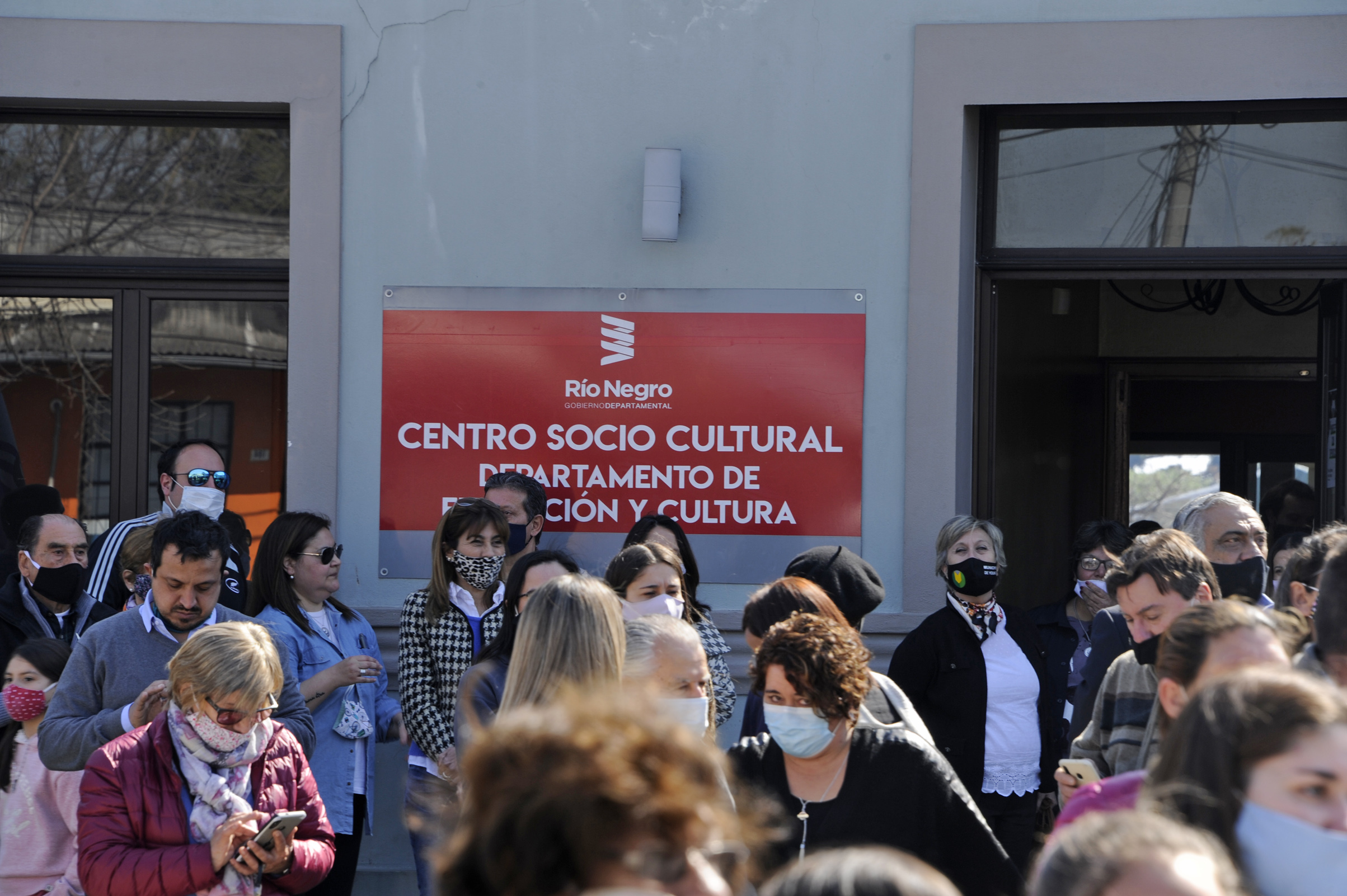 Presidente Luis Lacalle Pou, presente en acto por los 100 años de la ciudad de Young, Río Negro