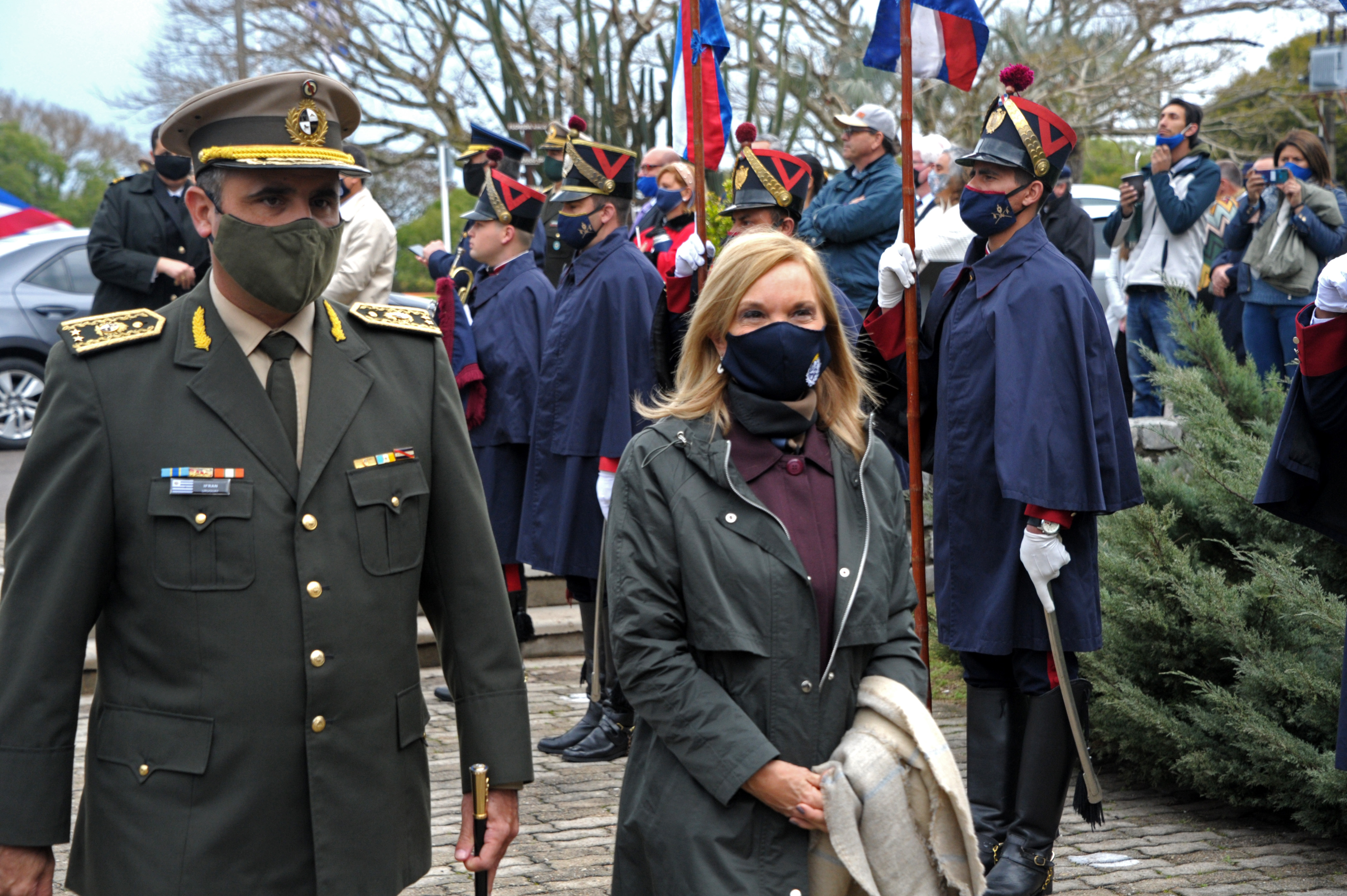 Llegada de la vicepresidenta, Beatriz Argimón