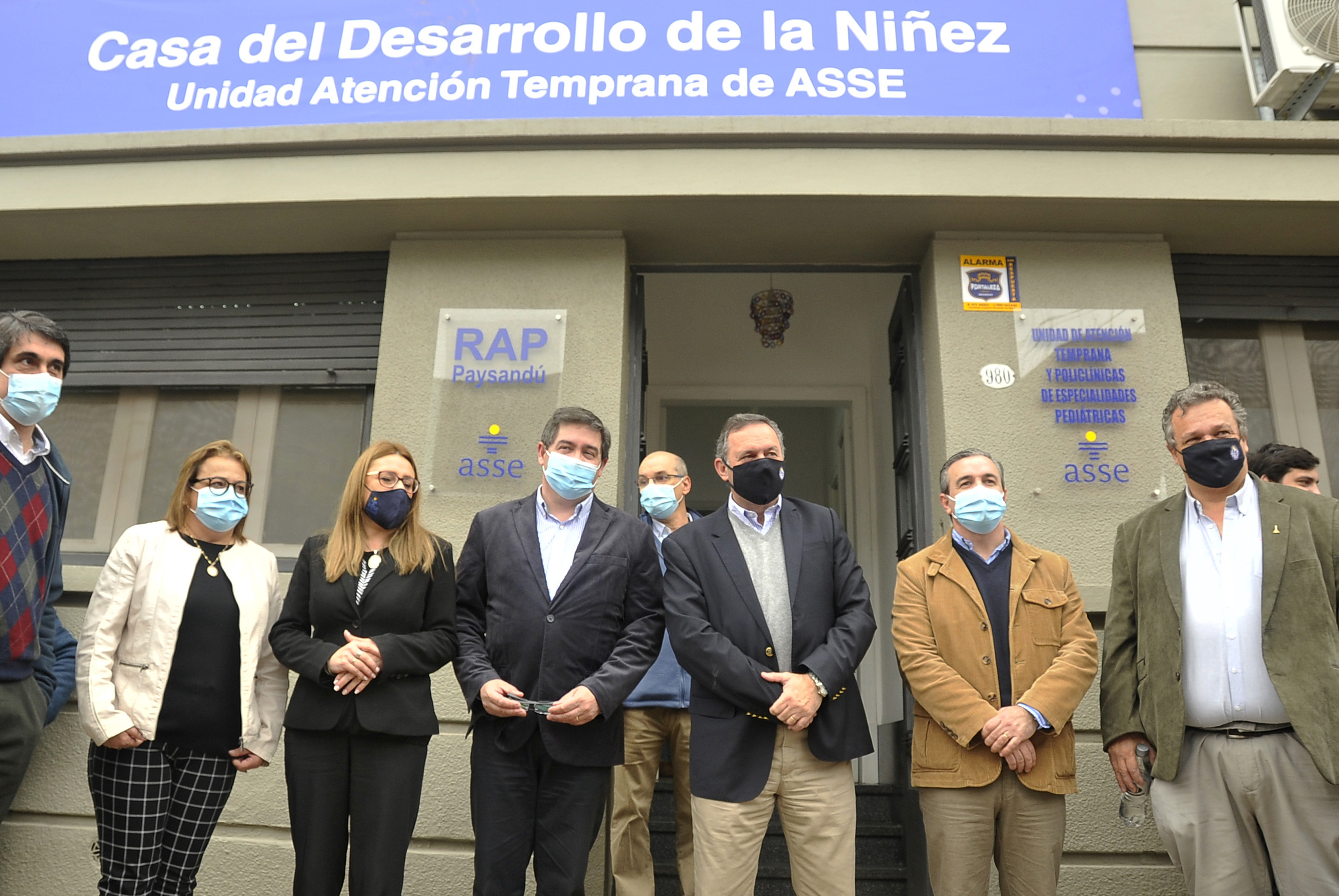 Secretario de la Presidencia, Álvaro Delgado encabezó inauguración en Paysandú de una segunda Casa de Desarrollo de la Niñez