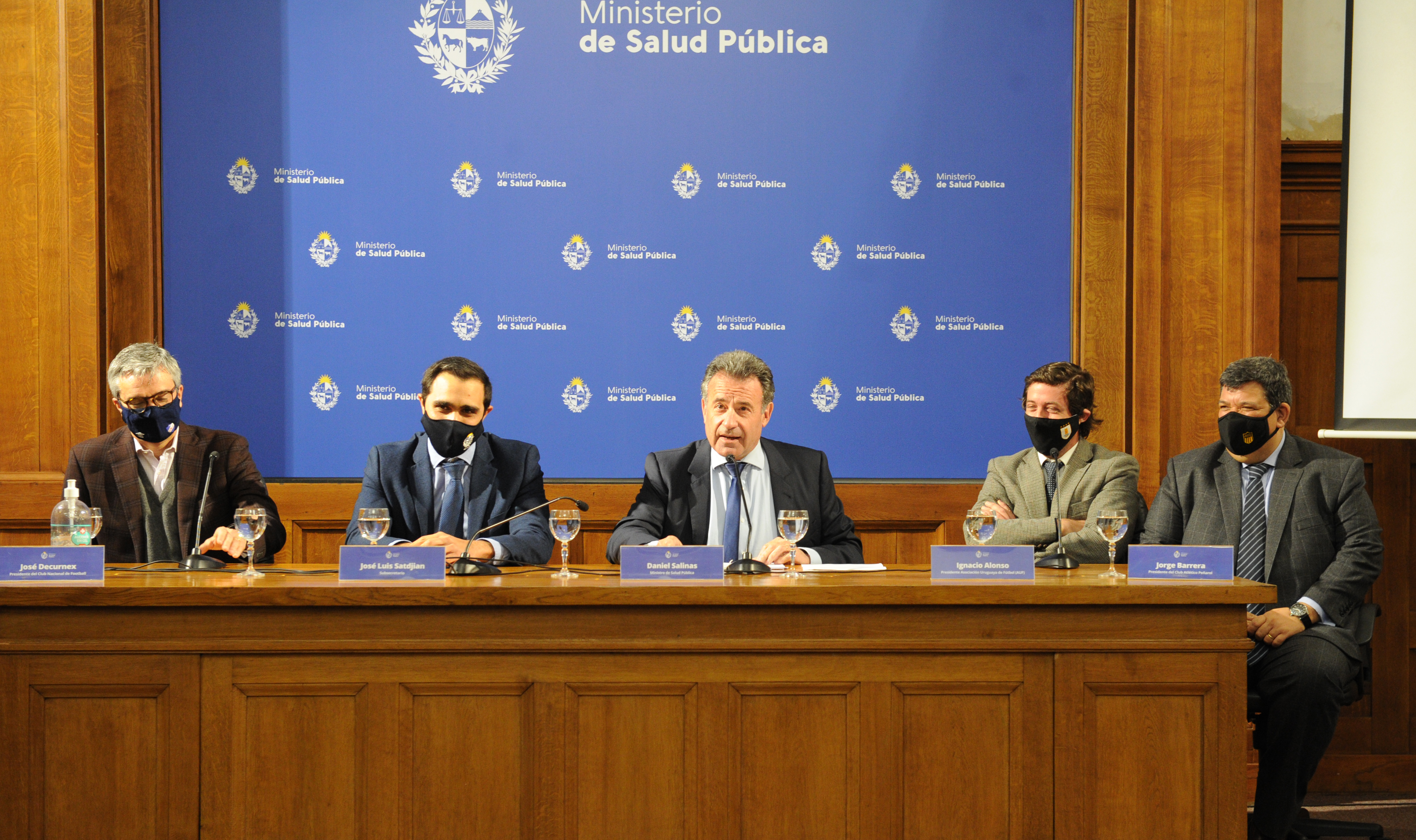 Presentación de protocolo presentado en la sede del Ministerio de Salud Pública