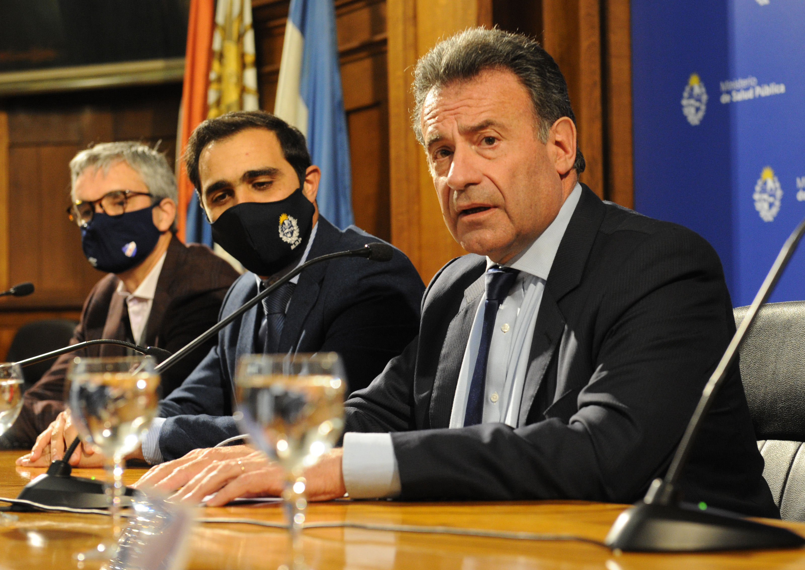 Ministro de Salud Pública, Daniel Salinas