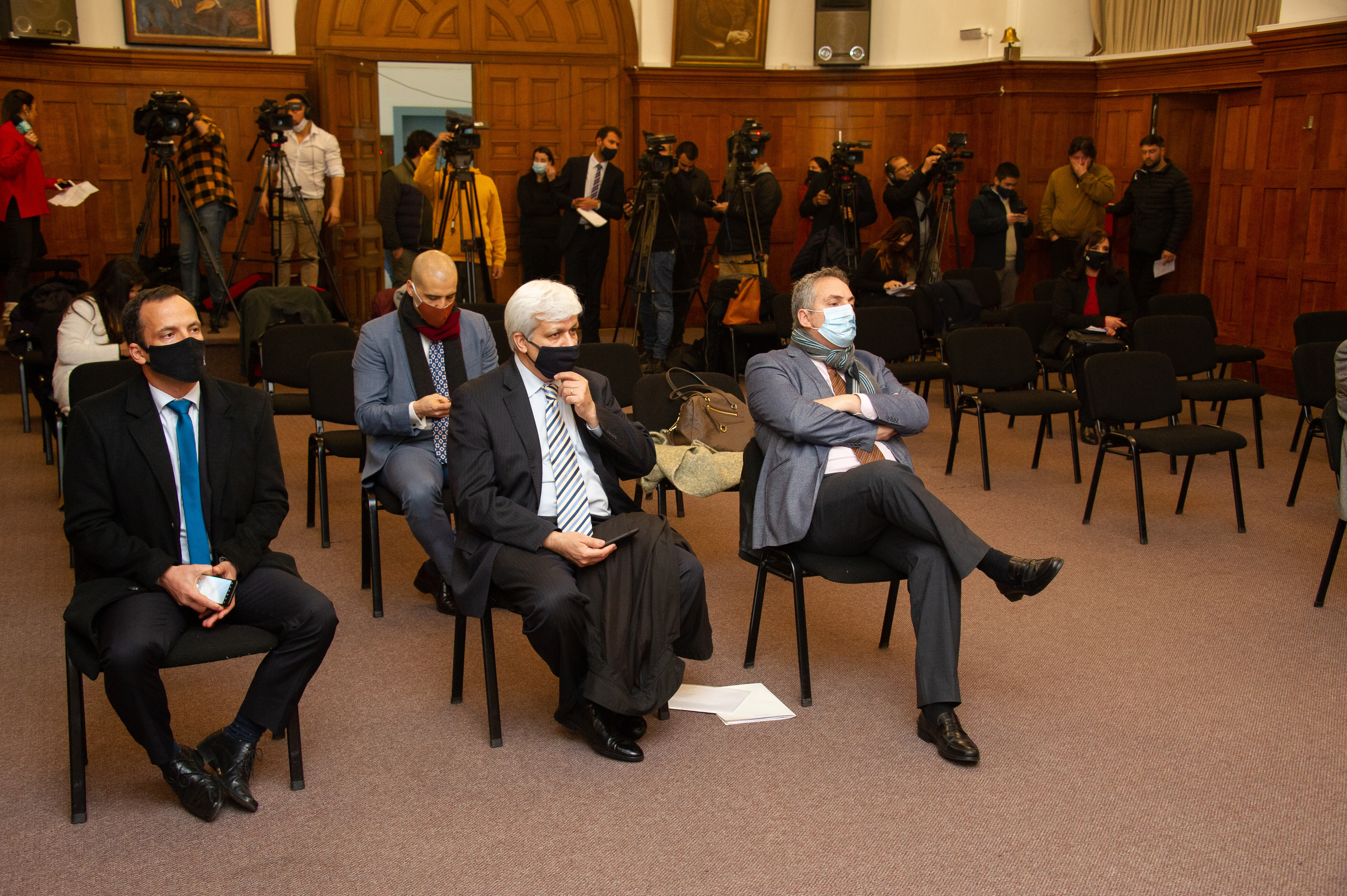 Asistentes a la conferencia