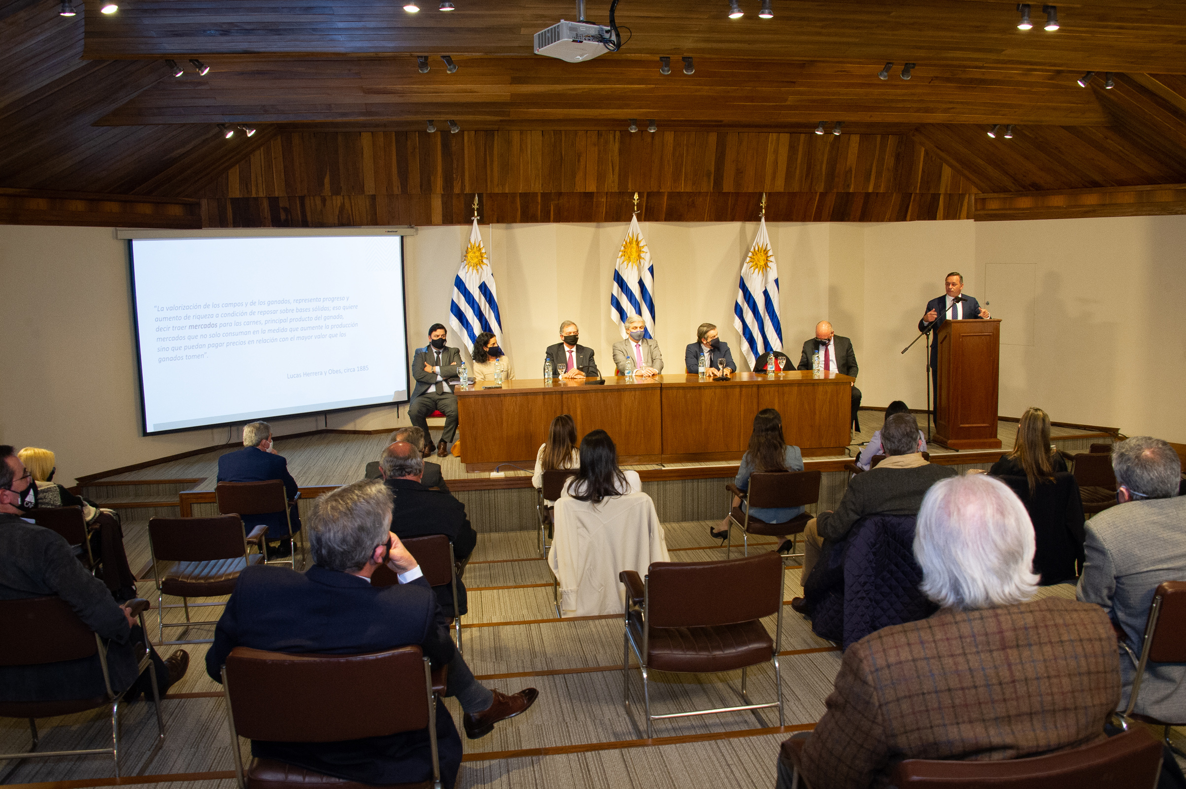 Lanzamiento de Procarnes, realizado en la sede del Ministerio de Relaciones Exteriores
