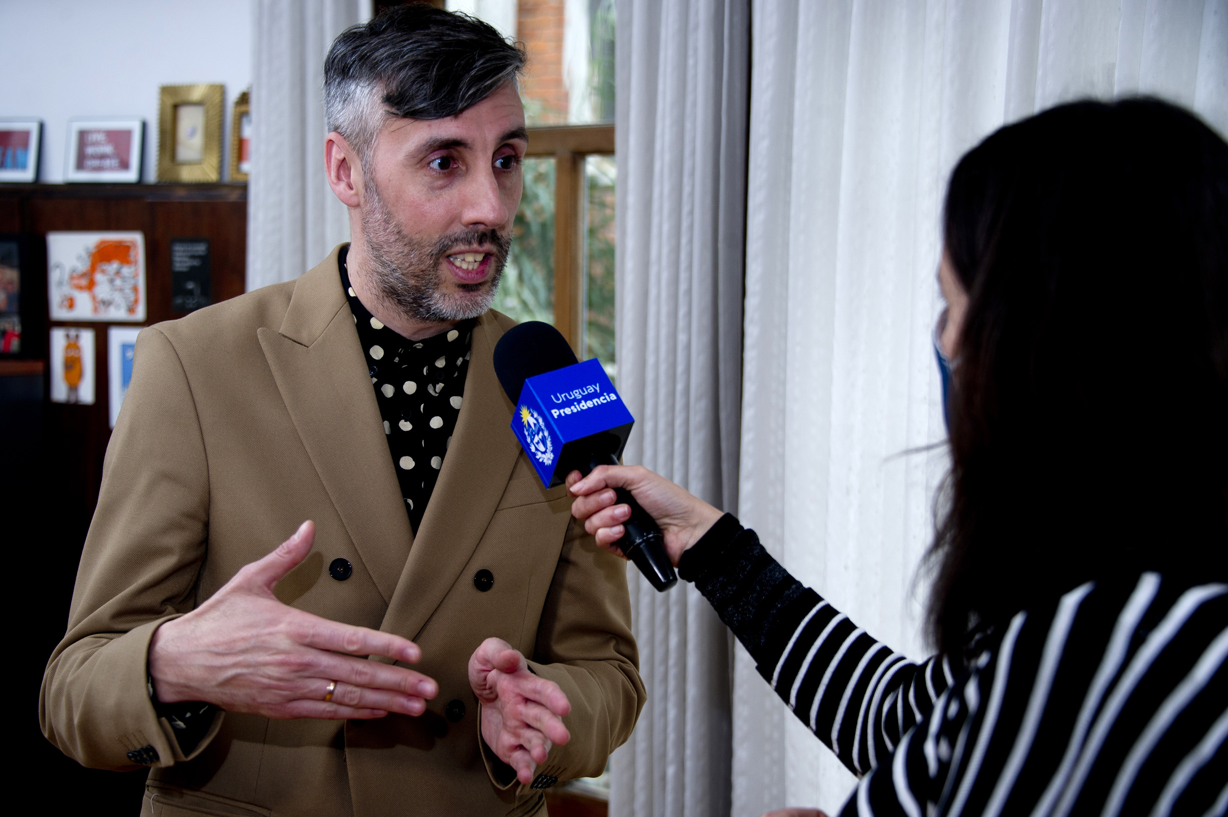 Director del Sodre, Martín Inthamoussú
