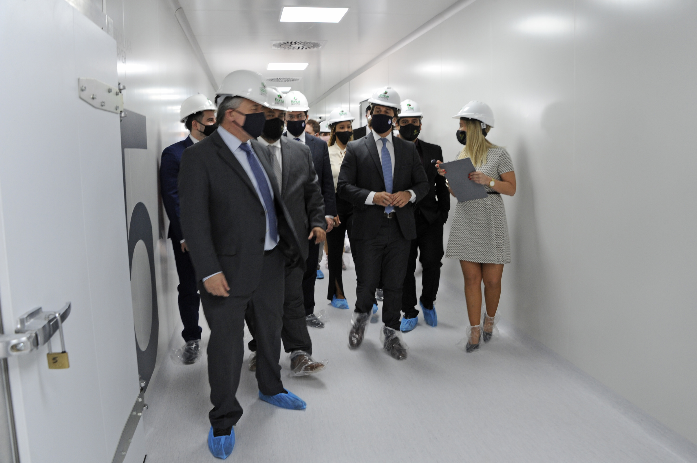 Presidente Luis Lacalle Pou encabezó inauguración de la planta de la empresa Boreal