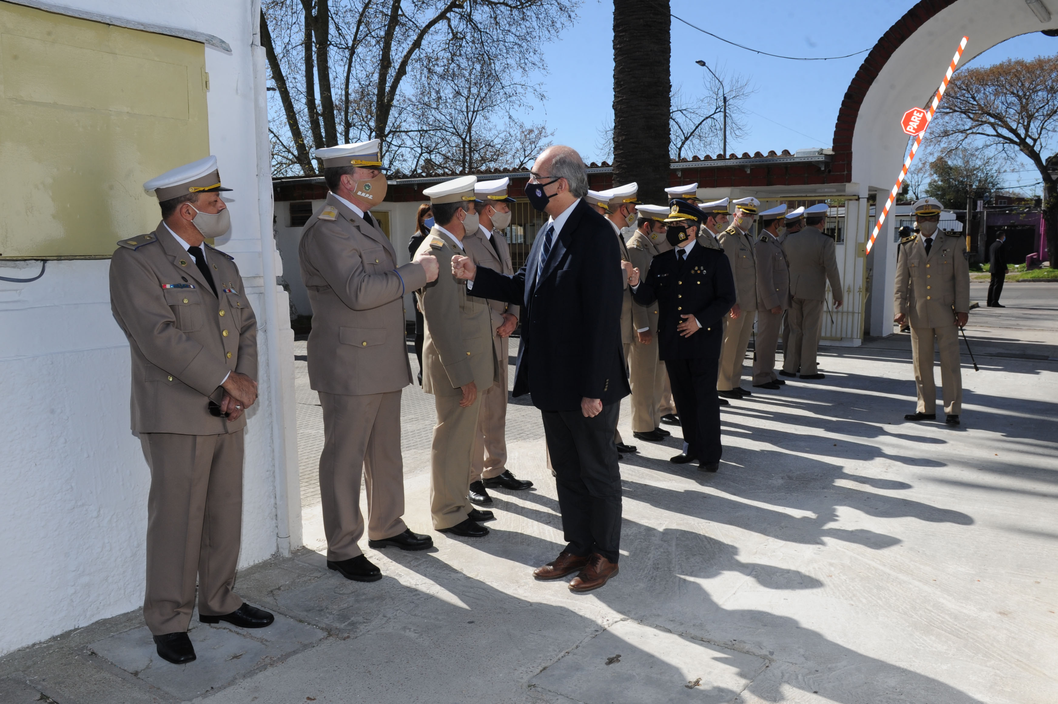 Ministro del Interior Jorge Larrañaga, encabezó conmemoración del 66.° aniversario de Dirección Nacional de Policía Caminera