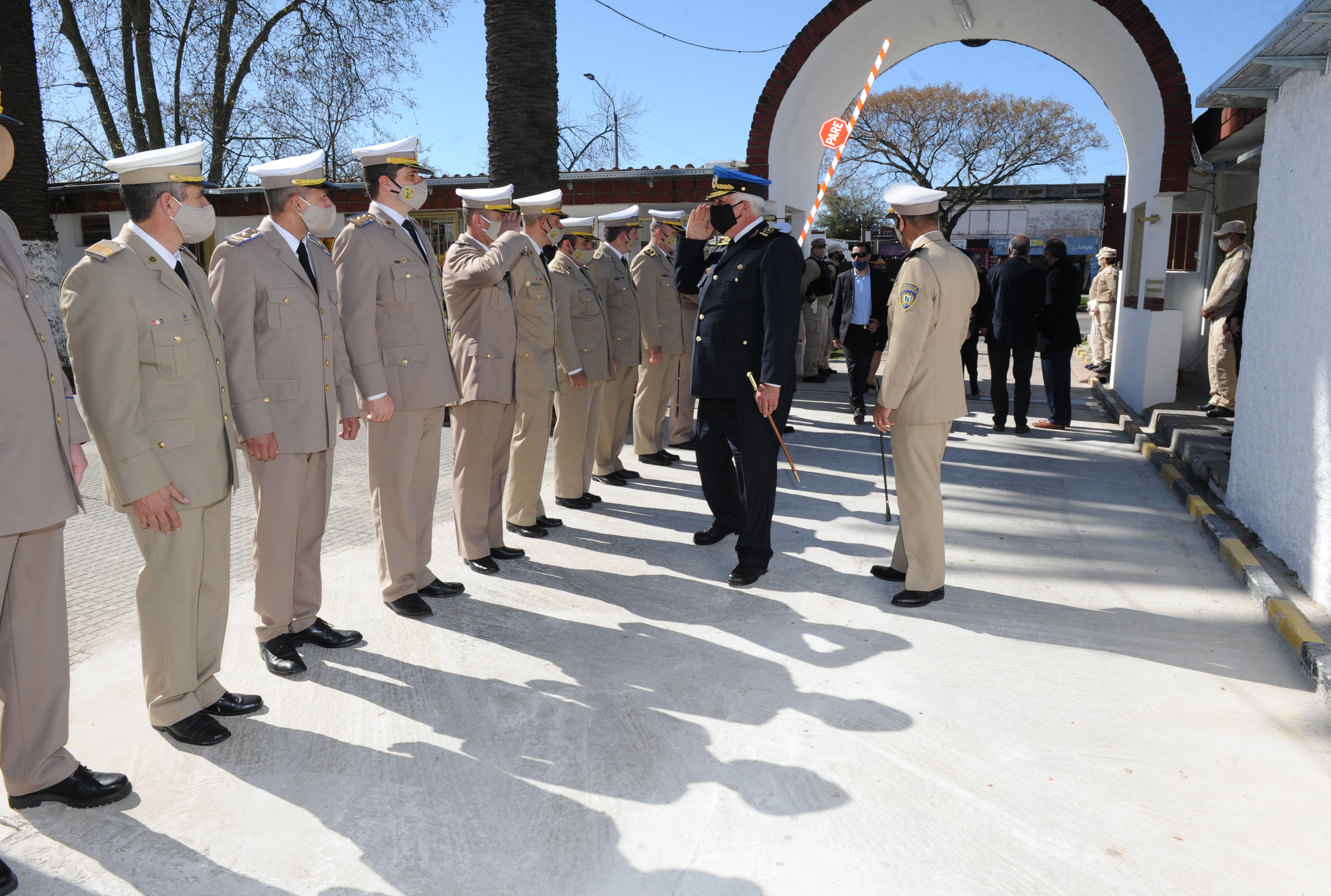 Ministro del Interior Jorge Larrañaga, encabezó conmemoración del 66.° aniversario de Dirección Nacional de Policía Caminera