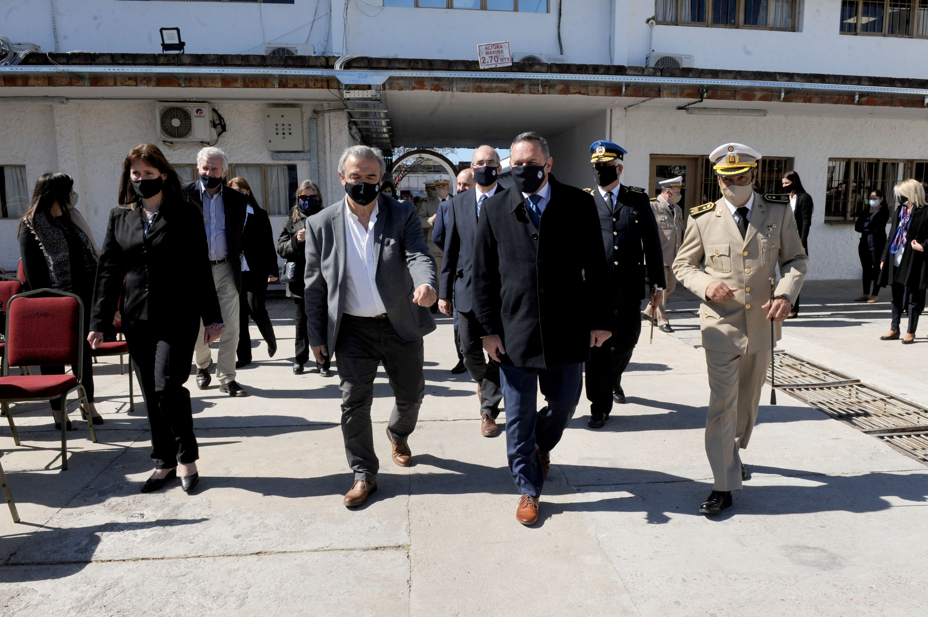 Ministro del Interior Jorge Larrañaga, encabezó conmemoración del 66.° aniversario de Dirección Nacional de Policía Caminera
