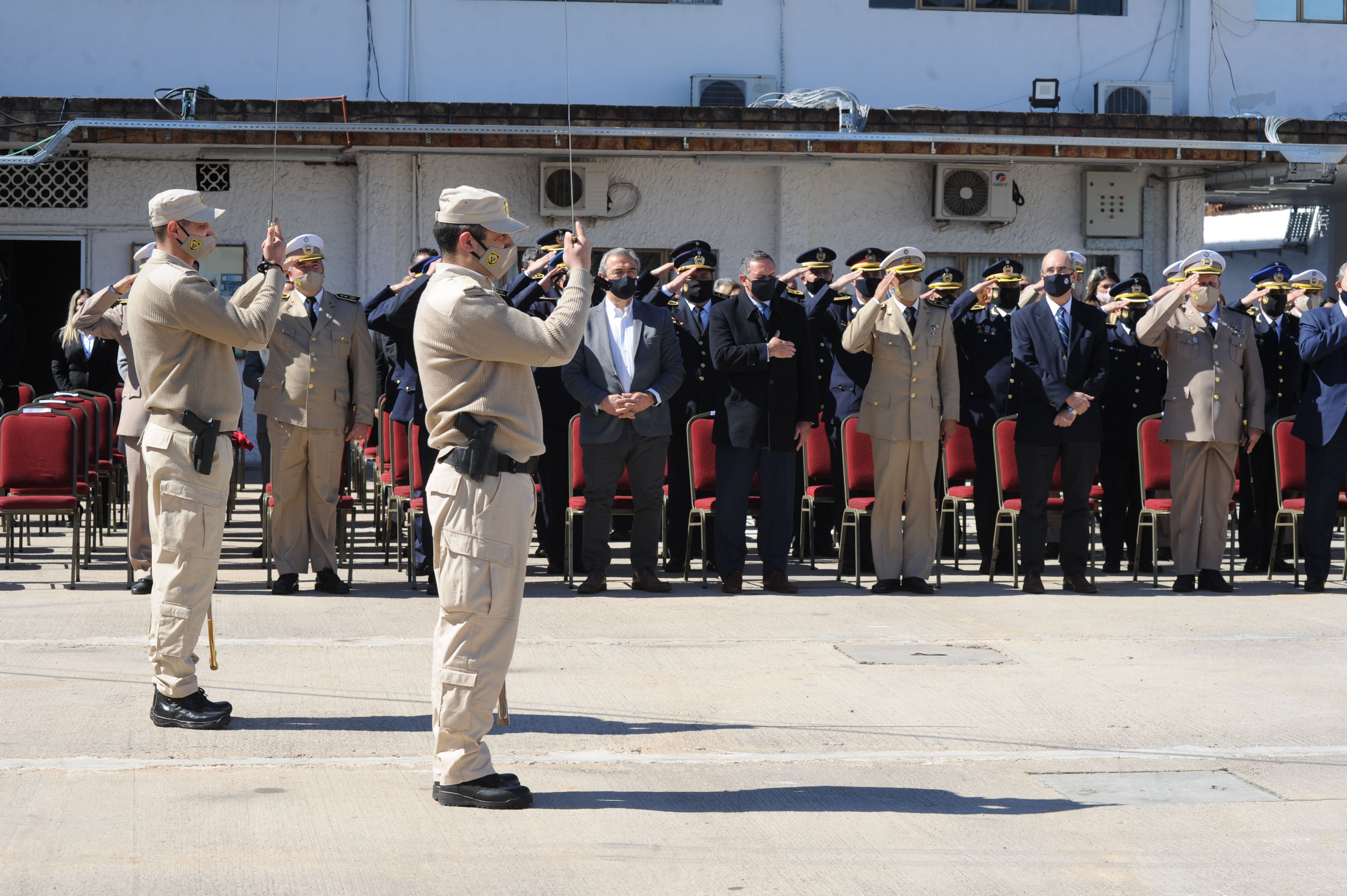 Ministro del Interior Jorge Larrañaga, encabezó conmemoración del 66.° aniversario de Dirección Nacional de Policía Caminera