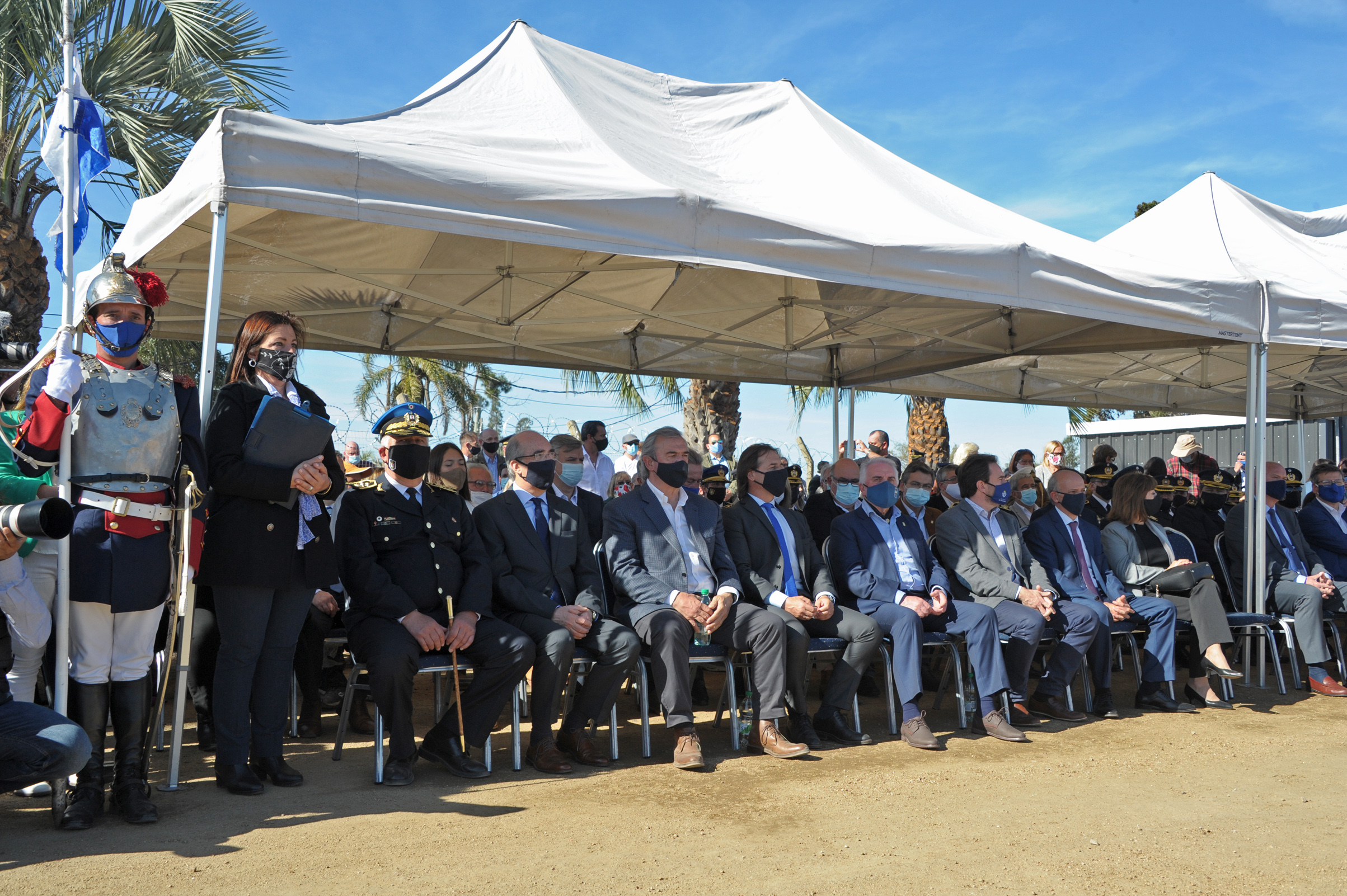 Presidente de la República encabezó inauguración de sede de la Guardia Republicana en San Carlos, Maldonado