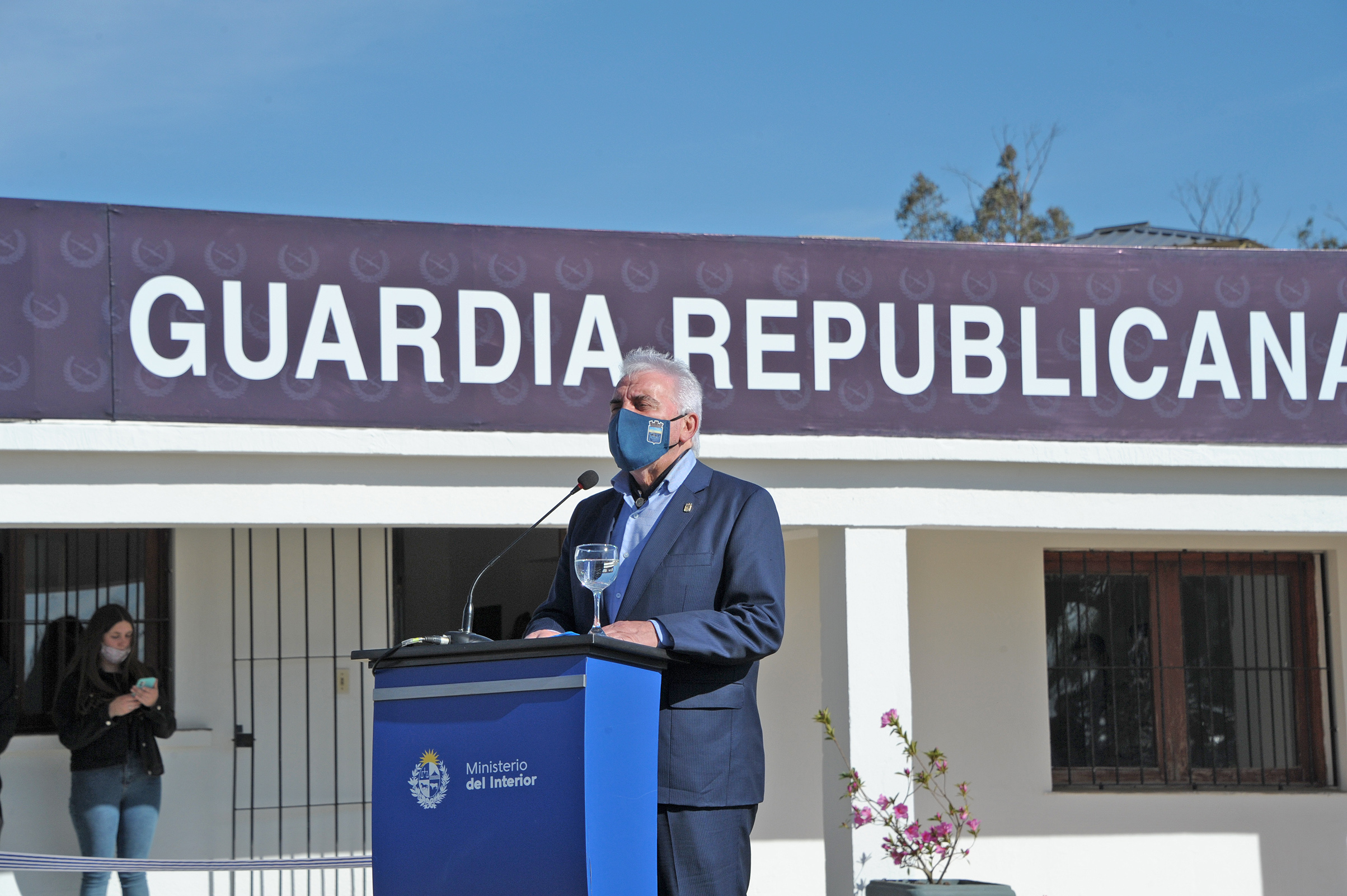 Presidente de la República encabezó inauguración de sede de la Guardia Republicana en San Carlos, Maldonado