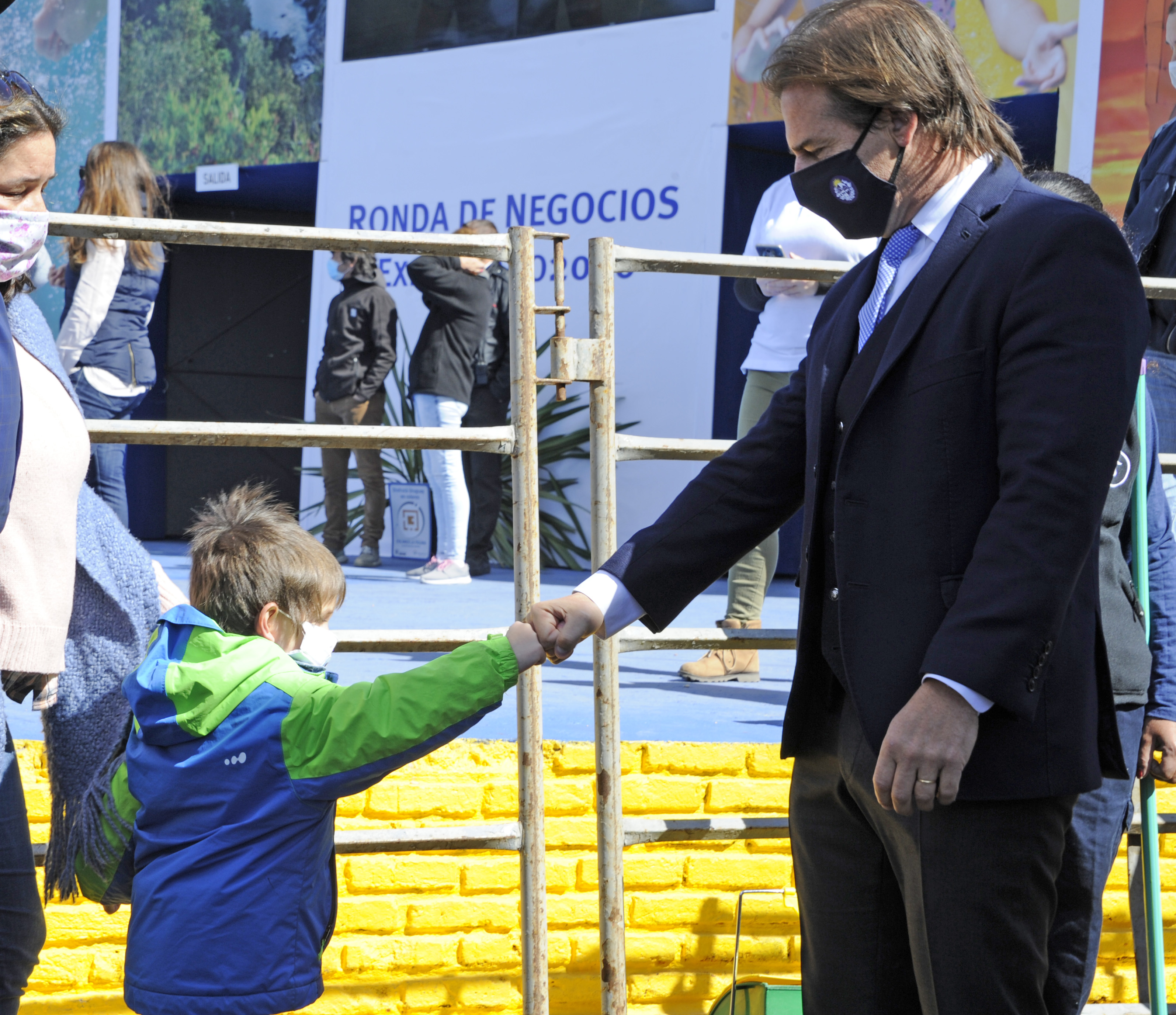 Presidente de la República, Luis Lacalle Pou, participó del cierre de la edición n.º 115 de la Expo Prado