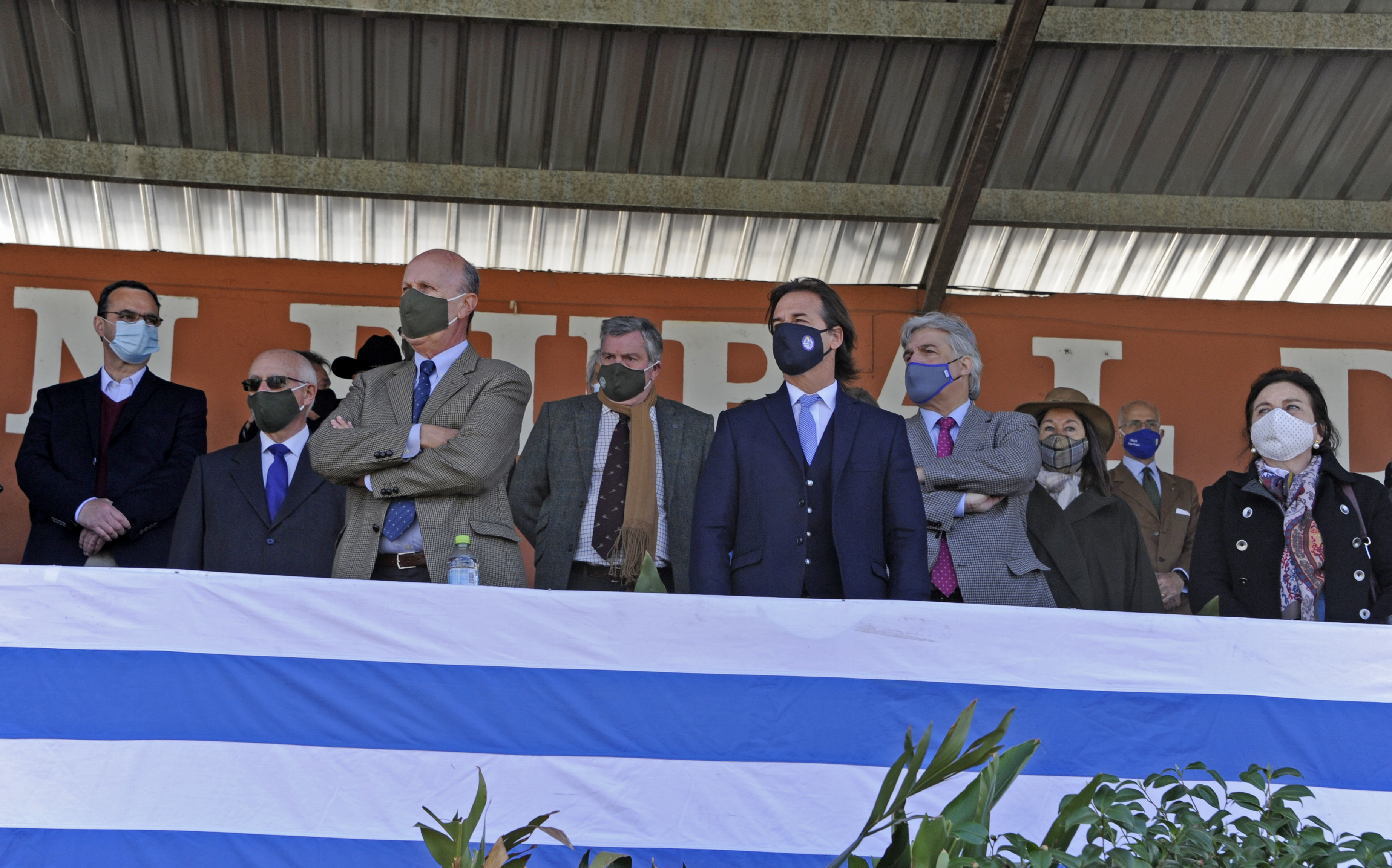 Presidente de la República, Luis Lacalle Pou, participó del cierre de la edición n.º 115 de la Expo Prado