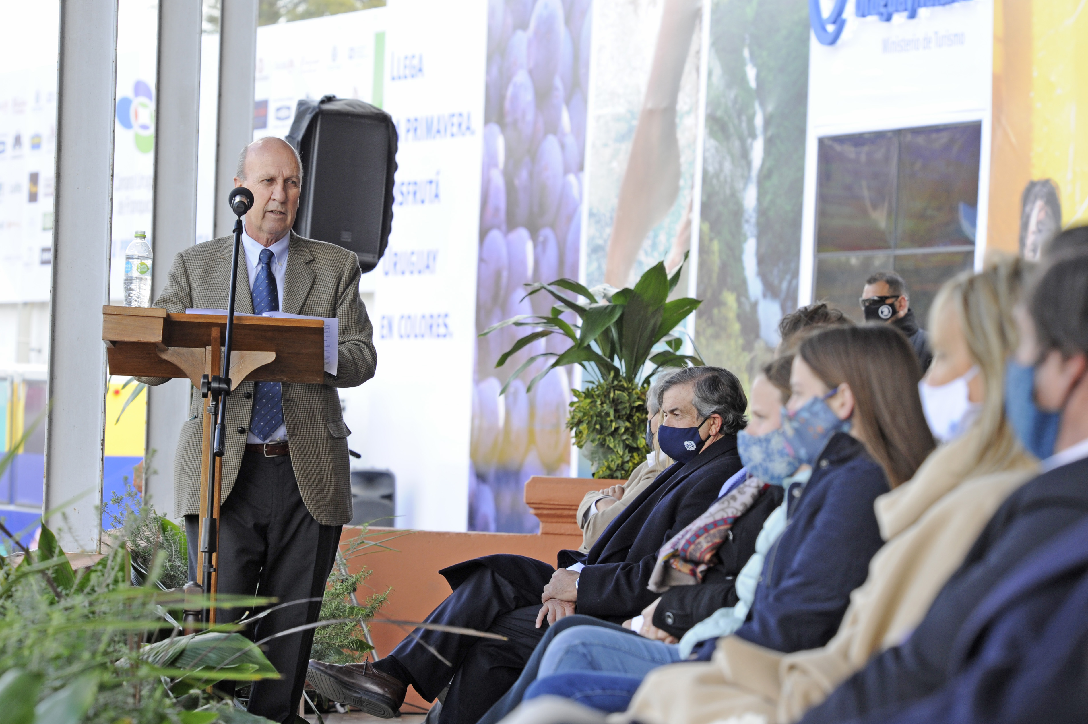 Discuros del presidente de la Asociación Rural del Uruguay, Gabriel Capurro