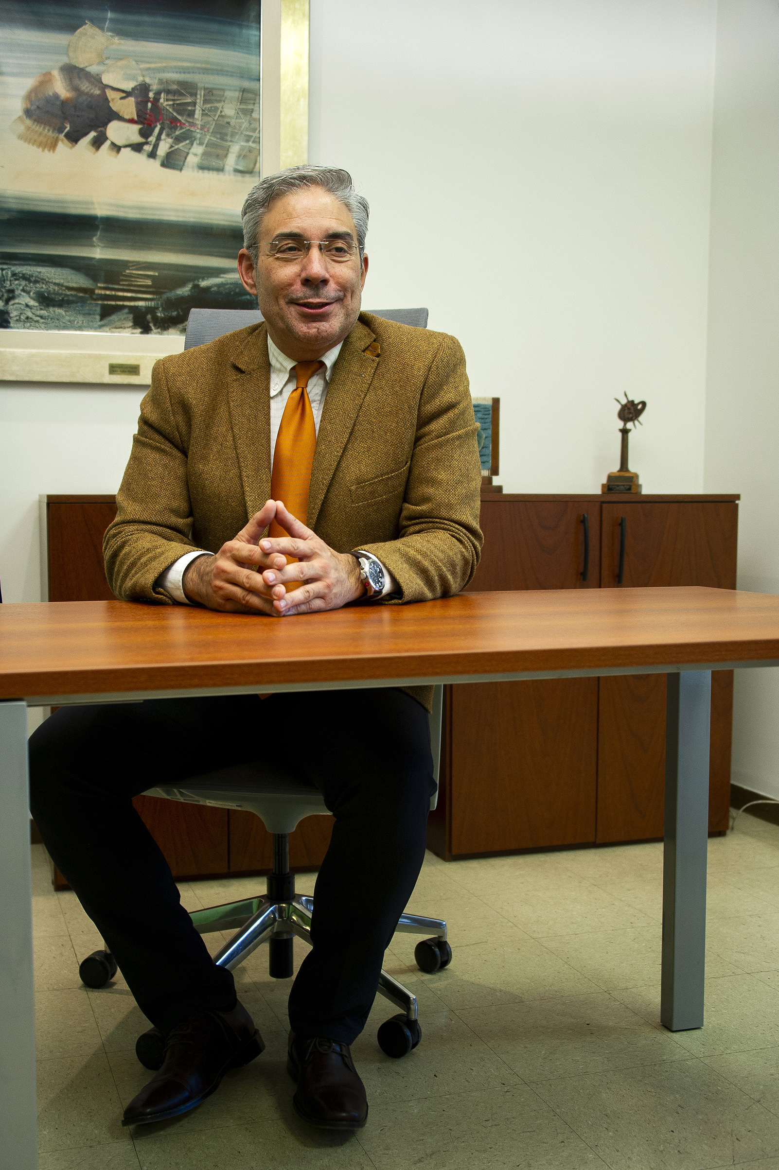 Titular del Consejo Directivo Central (Codicen), Robert Silva