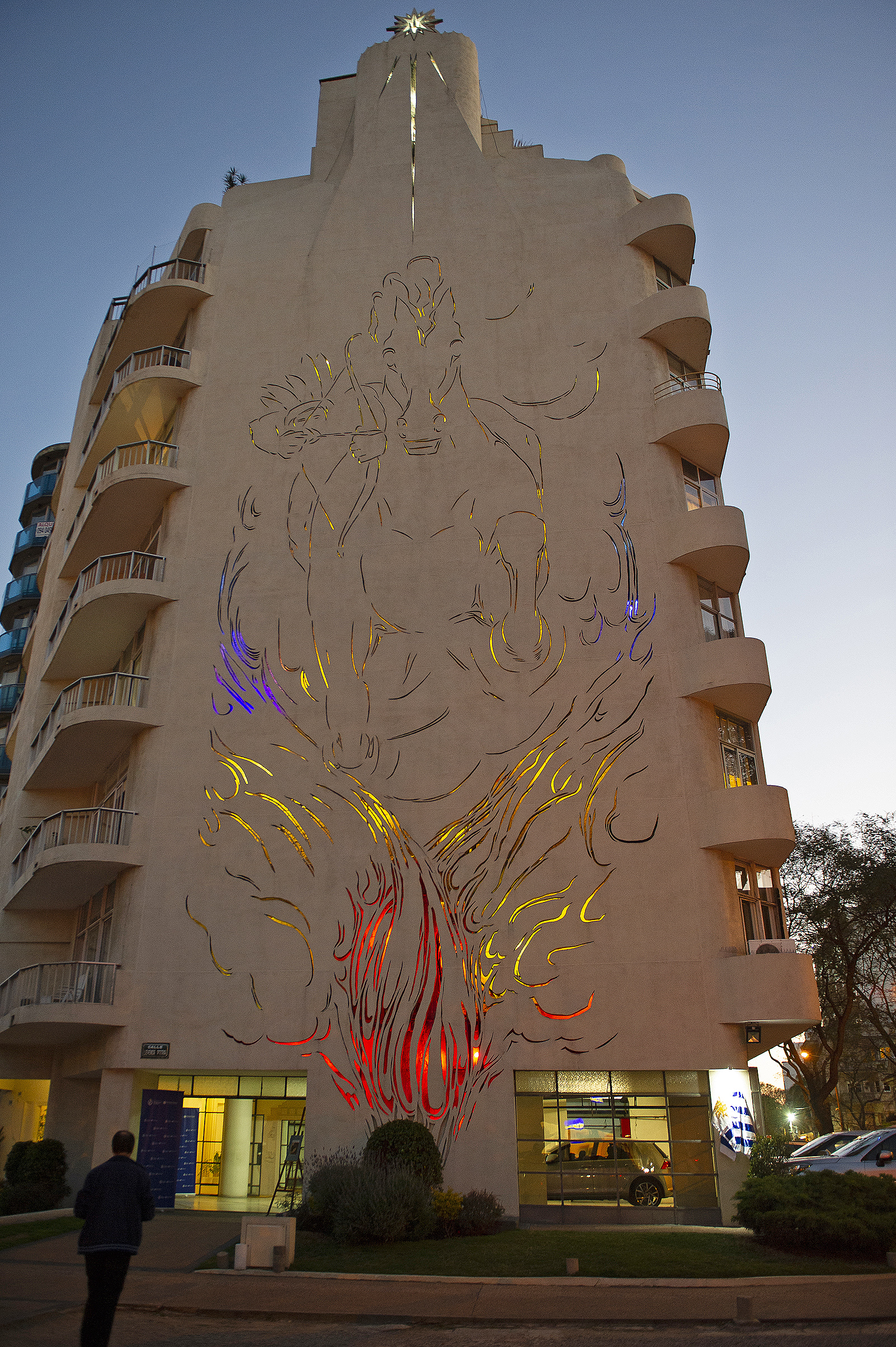 Edifico El Indio, ubicado en Villa Biarritz, Montevideo