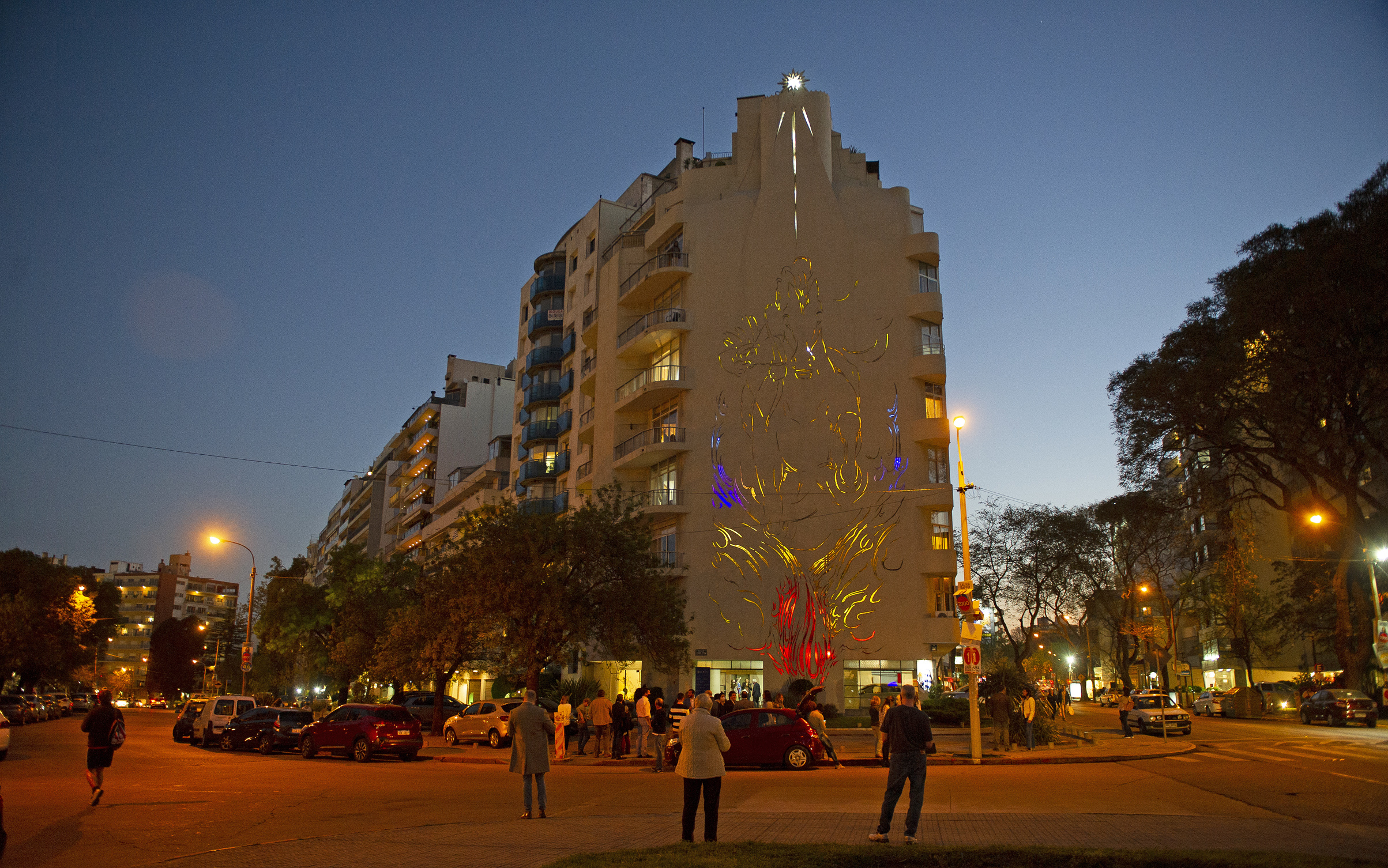 Edifico El Indio, ubicado en Villa Biarritz, Montevideo