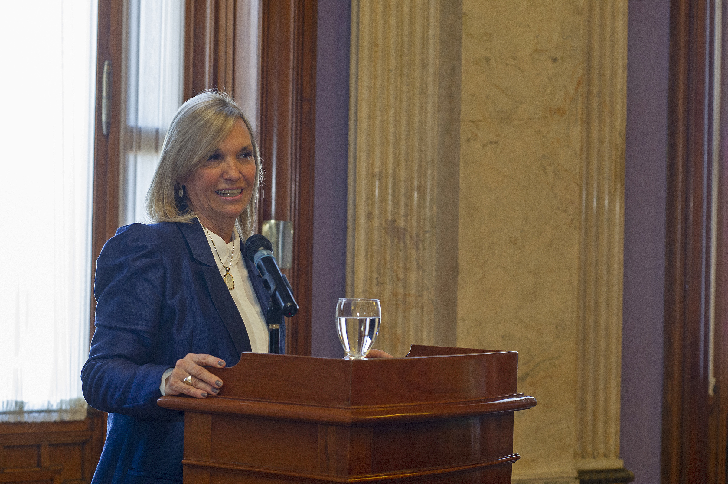 Vicepresidenta Beatriz Argimón encabezó homenaje del Poder Legislativo al Grupo Asesor Científico Honorario