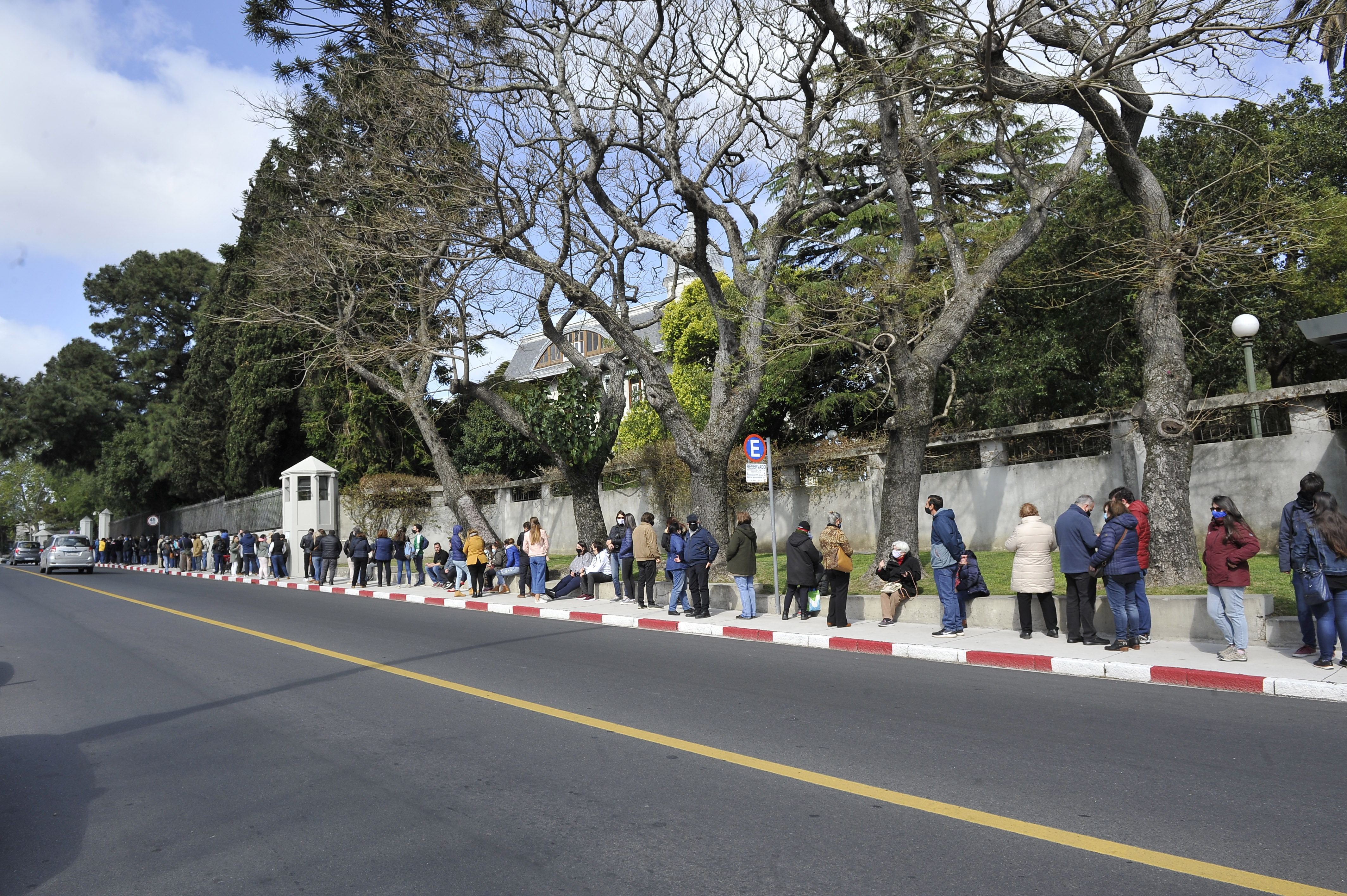 Día del Patrimonio 2020 en la residencia presidencial ubicada en la avenida Joaquín Suárez