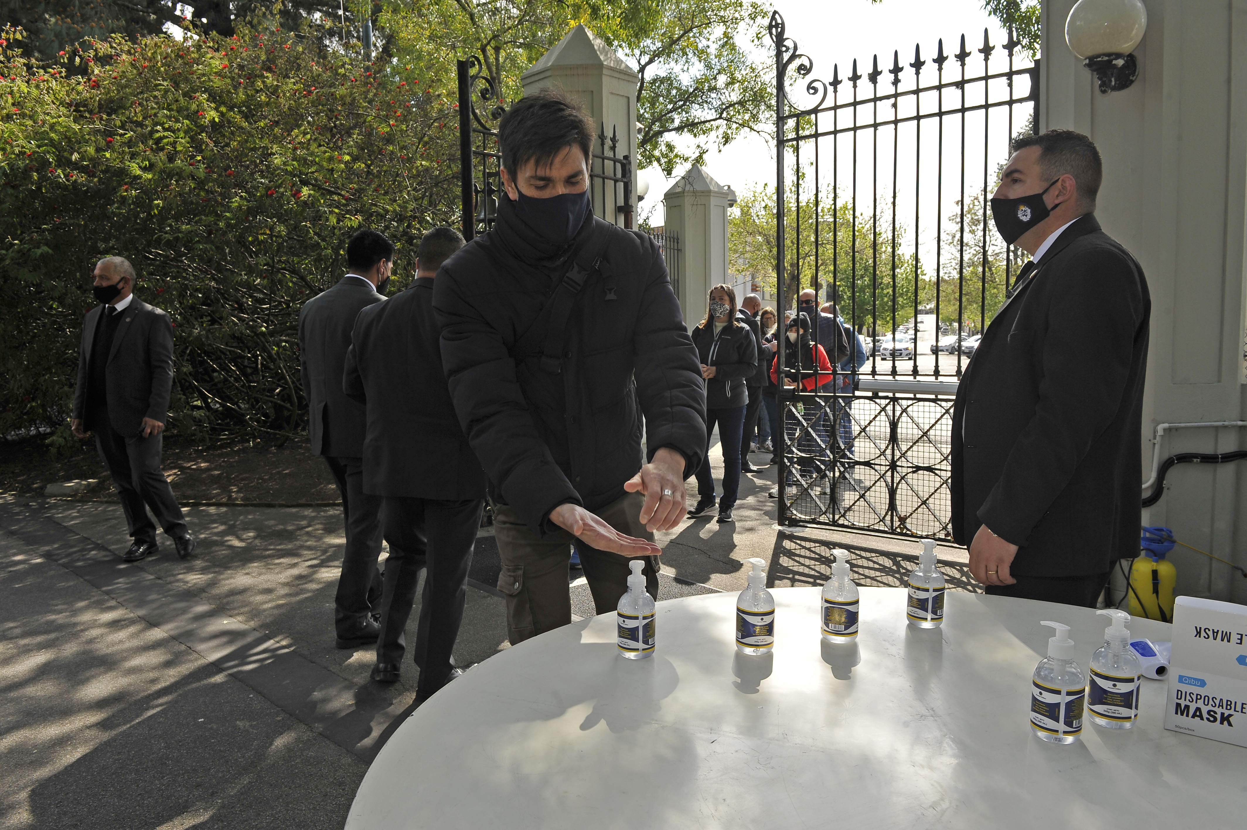 Día del Patrimonio 2020 en la residencia presidencial ubicada en la avenida Joaquín Suárez