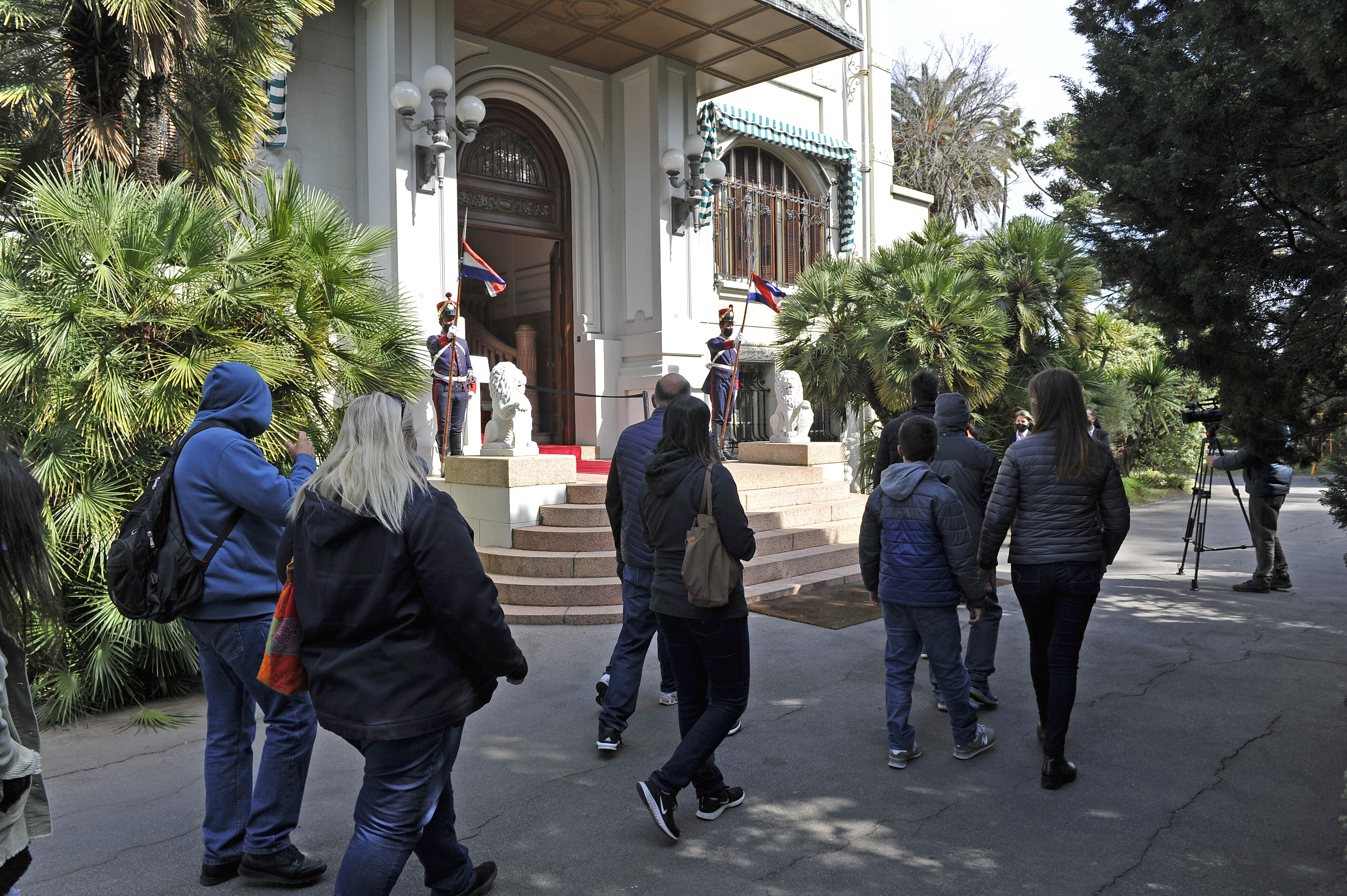 Día del Patrimonio 2020 en la residencia presidencial ubicada en la avenida Joaquín Suárez