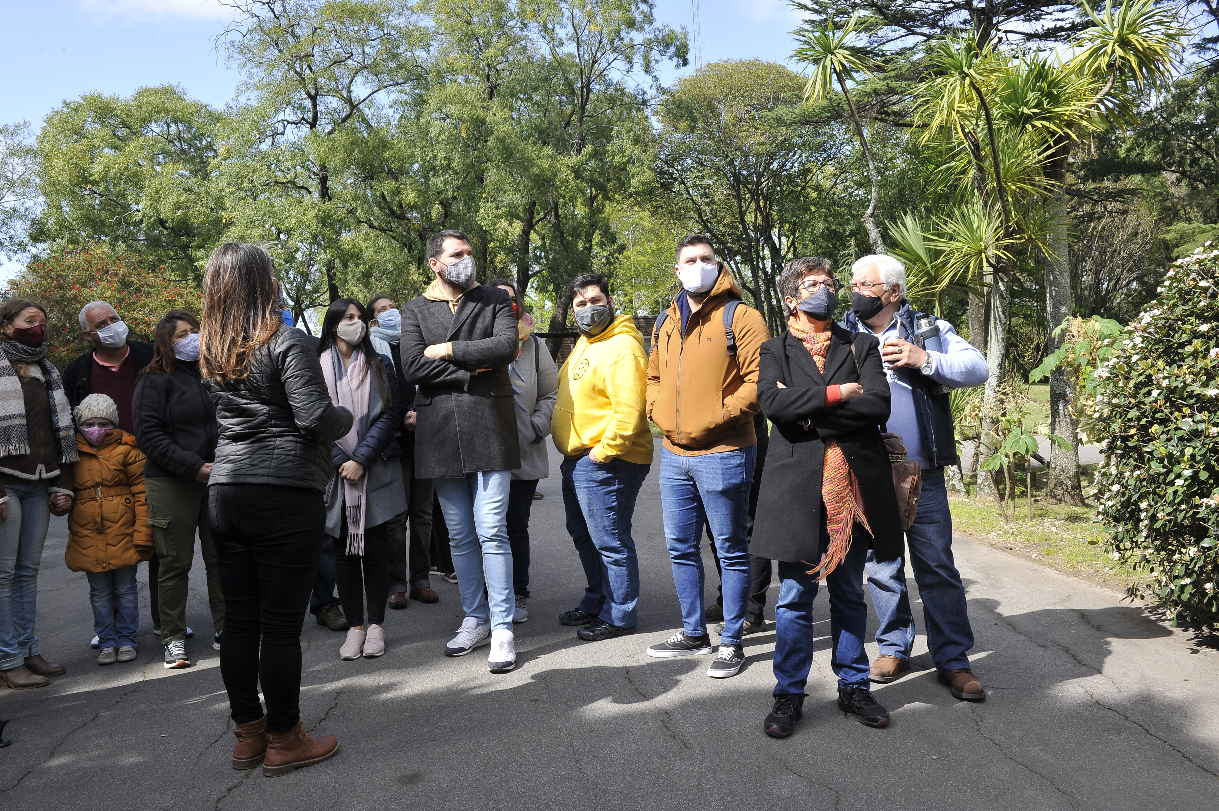 Día del Patrimonio 2020 en la residencia presidencial ubicada en la avenida Joaquín Suárez