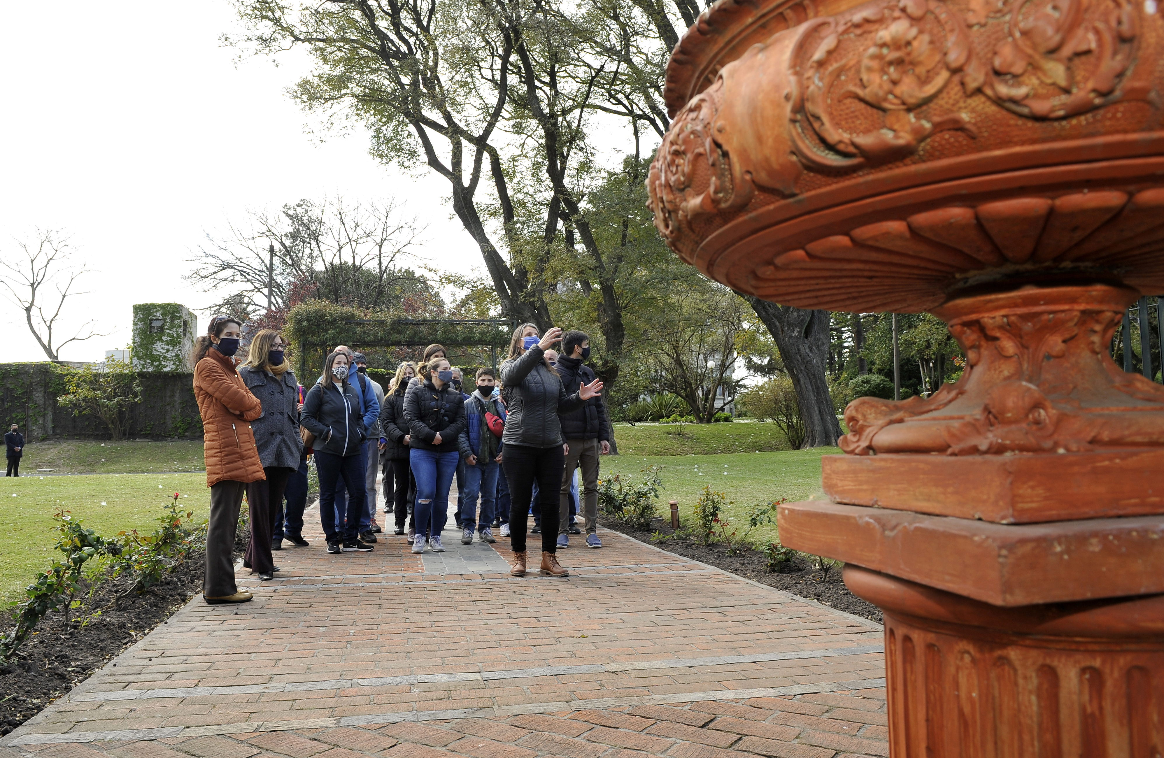 Día del Patrimonio 2020 en la residencia presidencial ubicada en la avenida Joaquín Suárez