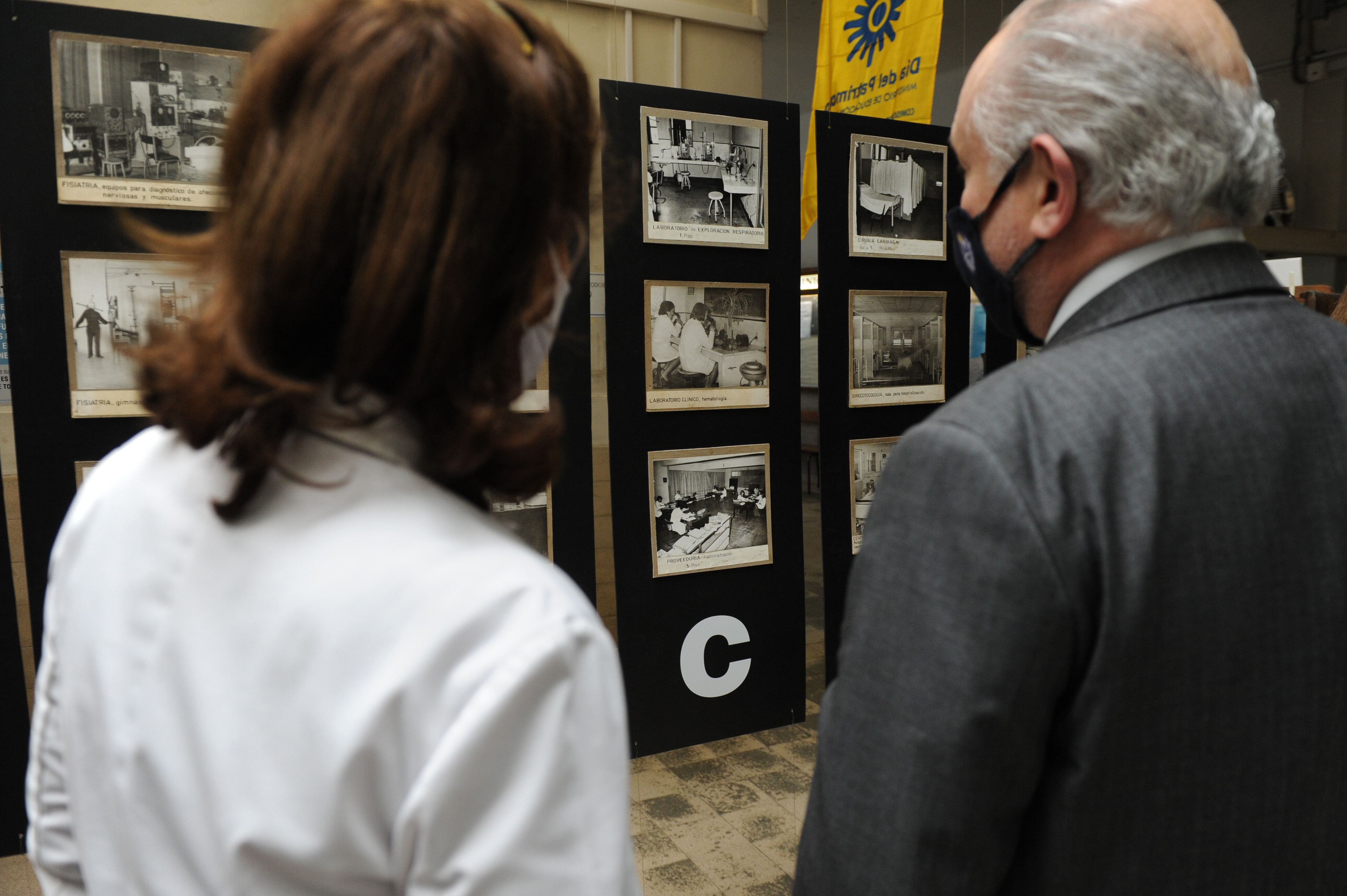Luego de la ceremonia, las autoridades realizaron una recorrida por el Hospital de Clínicas