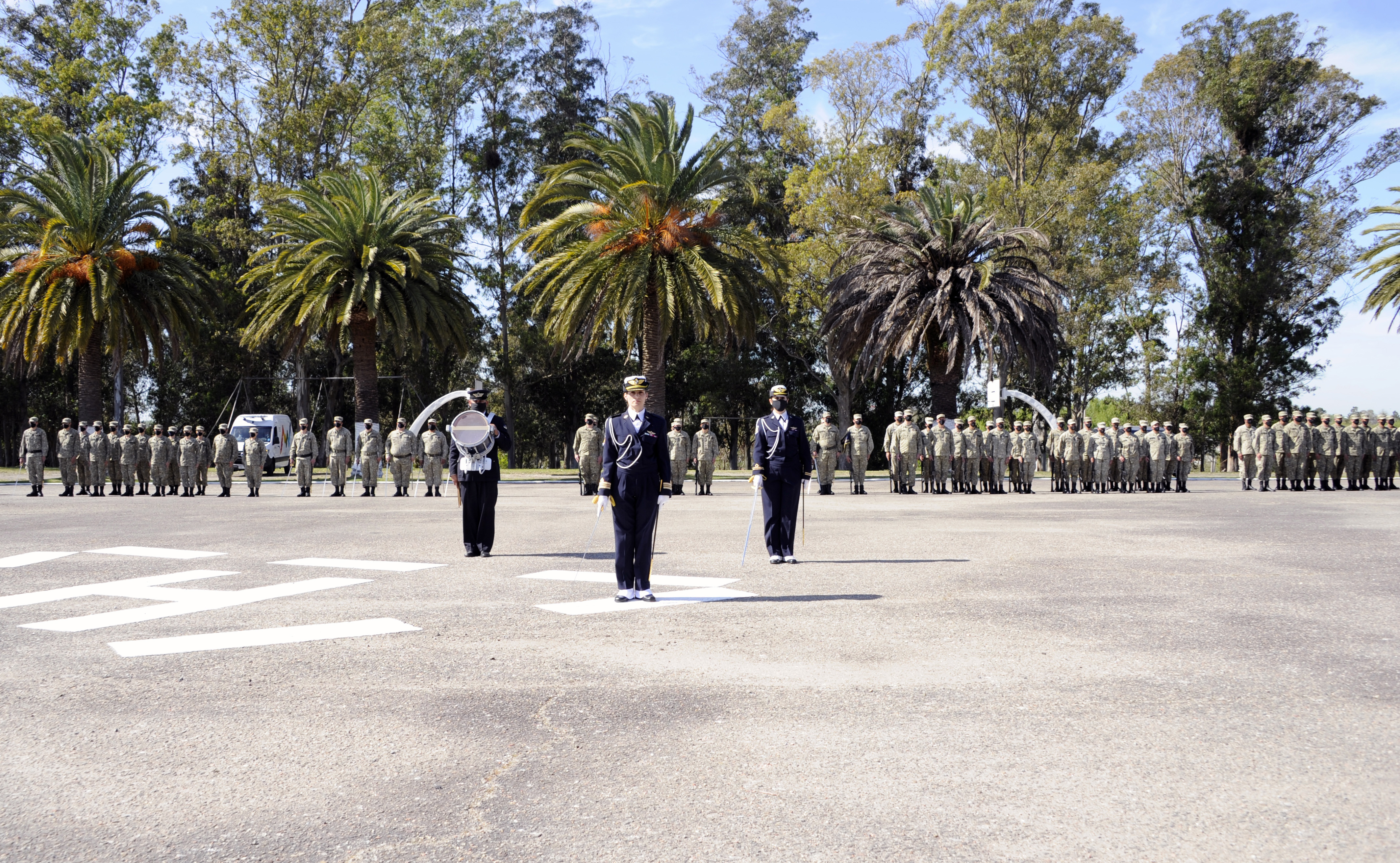 Ministro de Defensa Nacional, Javier García, encabezó celebración del 74.° aniversario de la Escuela Técnica Aeronáutica