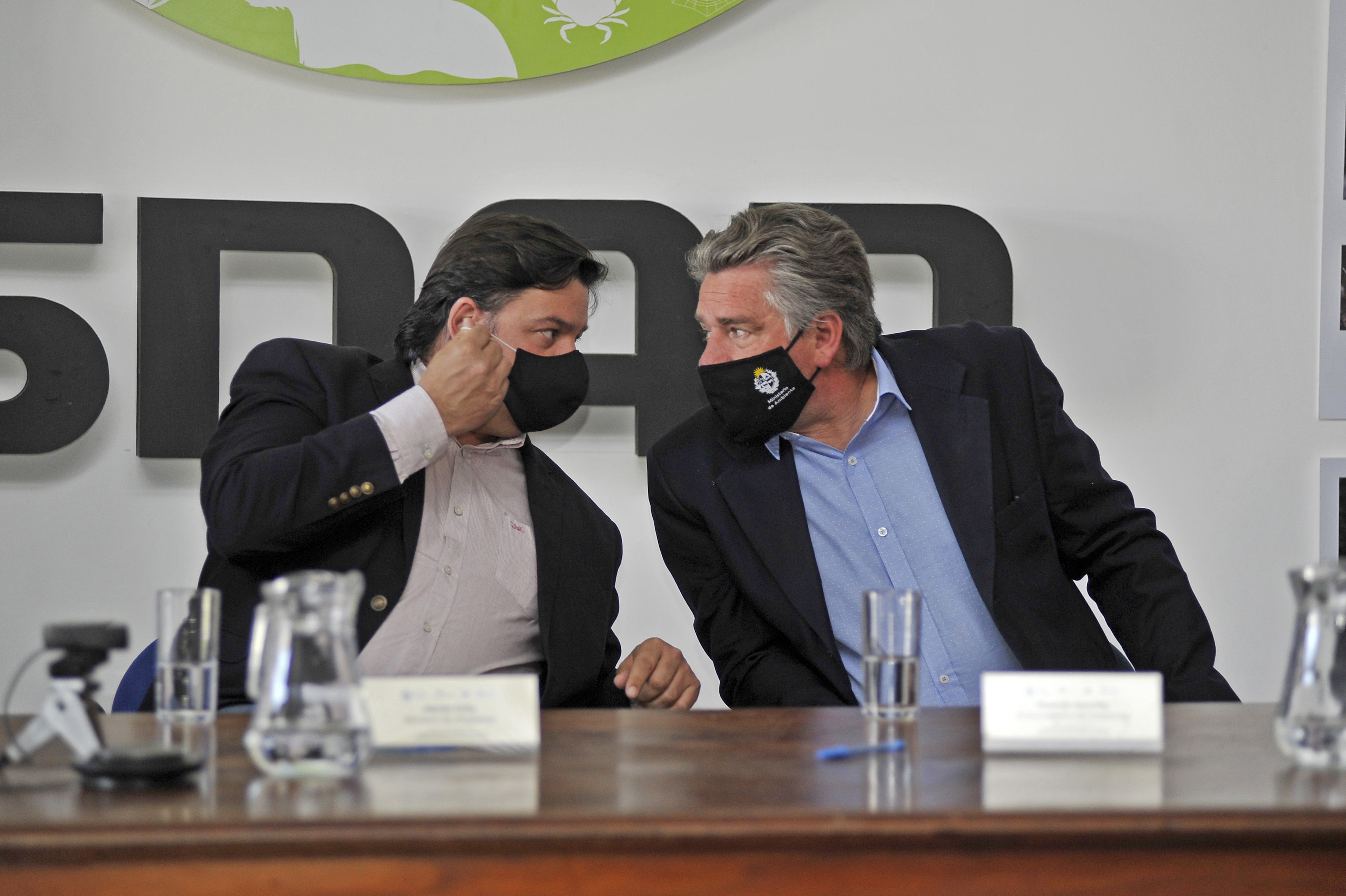Adrián Peña y Gerardo Amarilla