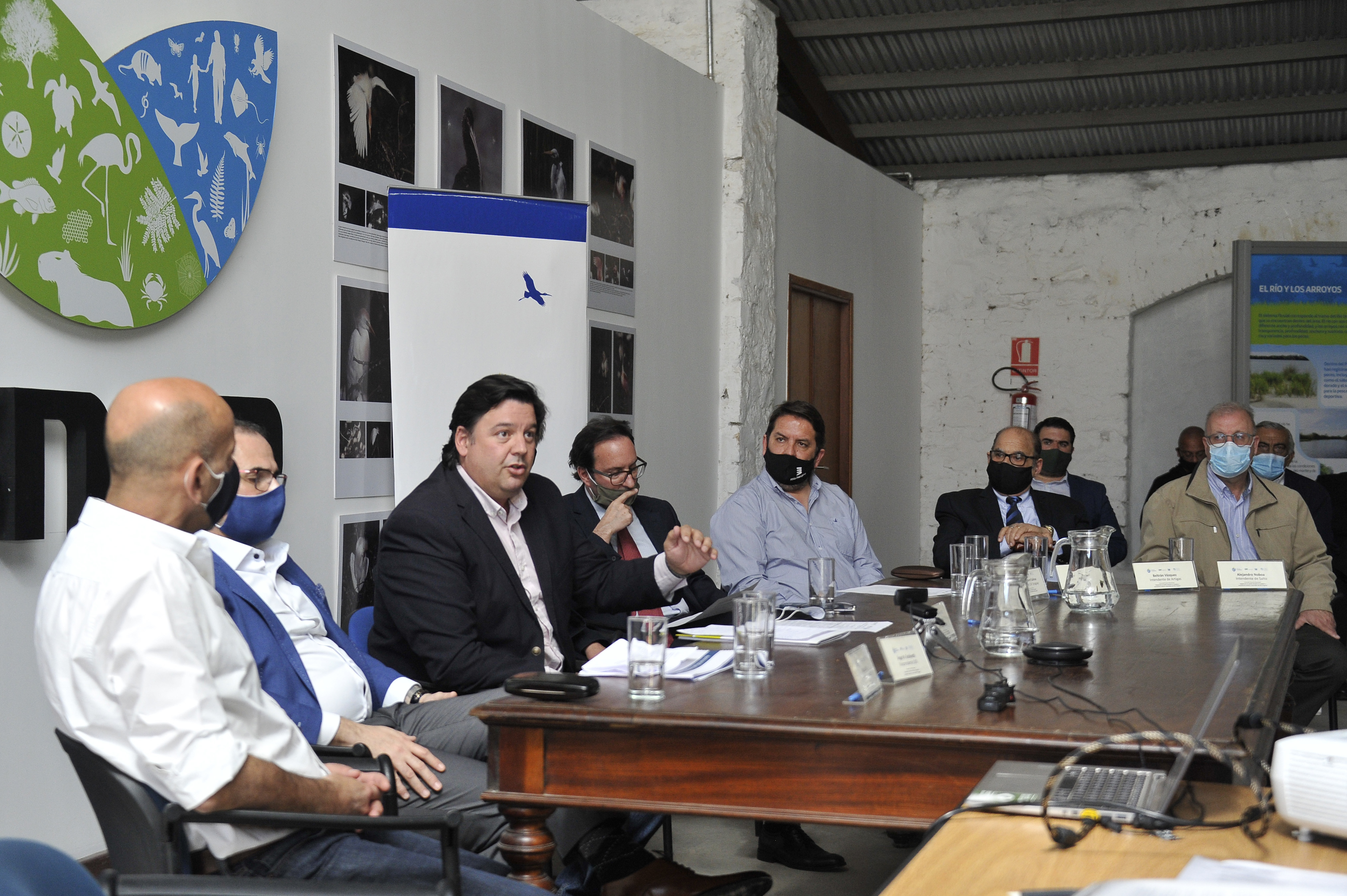 Firma del acuerdo en simultáneo en Buenos Aires y el Parque Nacional Esteros de Farrapos e Islas del Río Uruguay