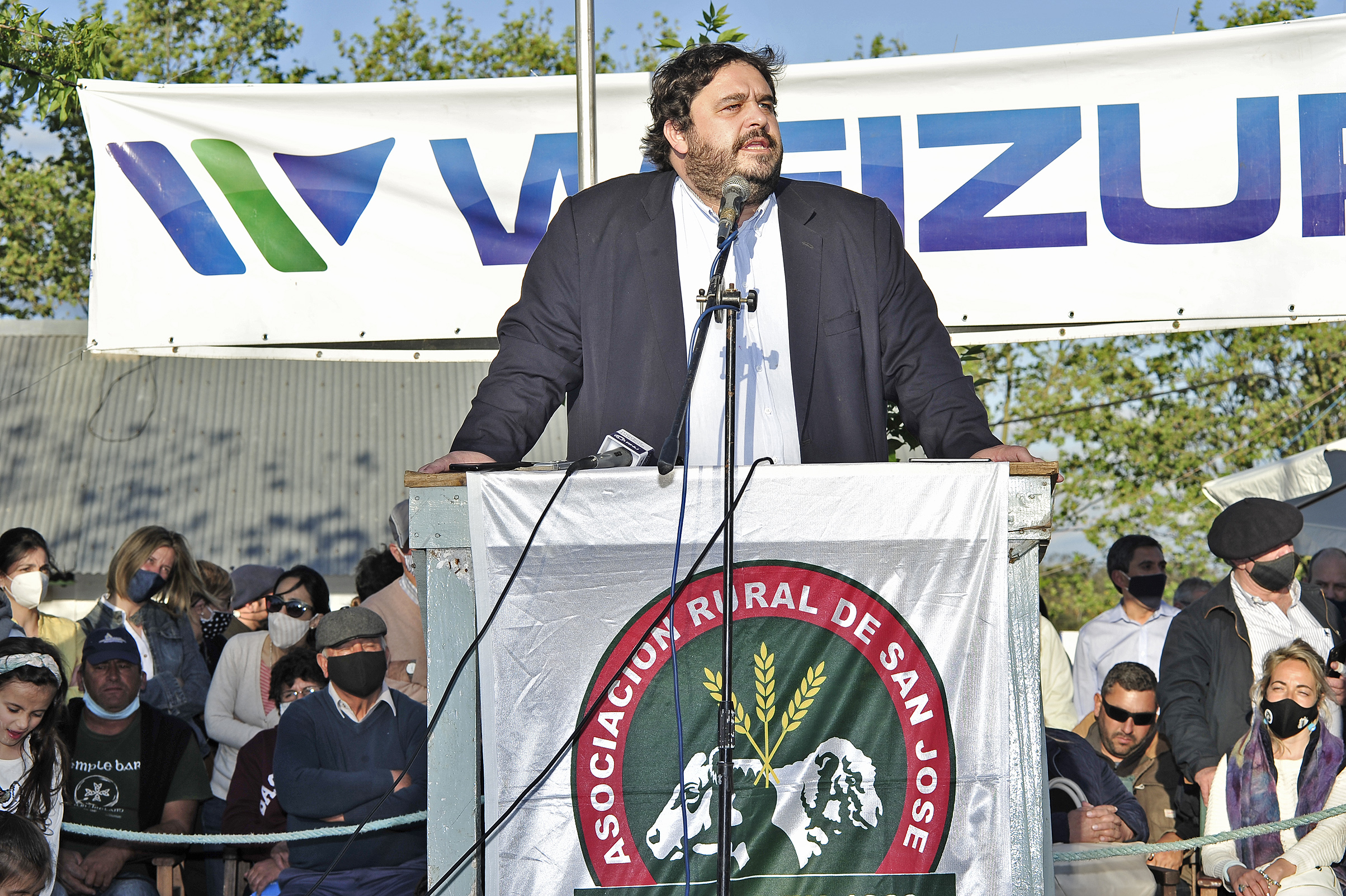 Ceremonia de clausura de la 76.ª Exposición Internacional de Ganado Lechero, en San José