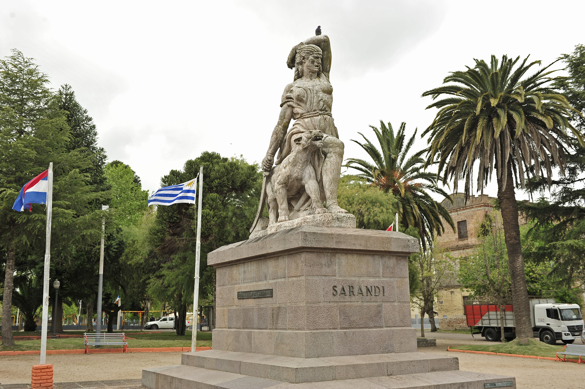 Plaza Gallinal de Sarandí Grande, en Florida